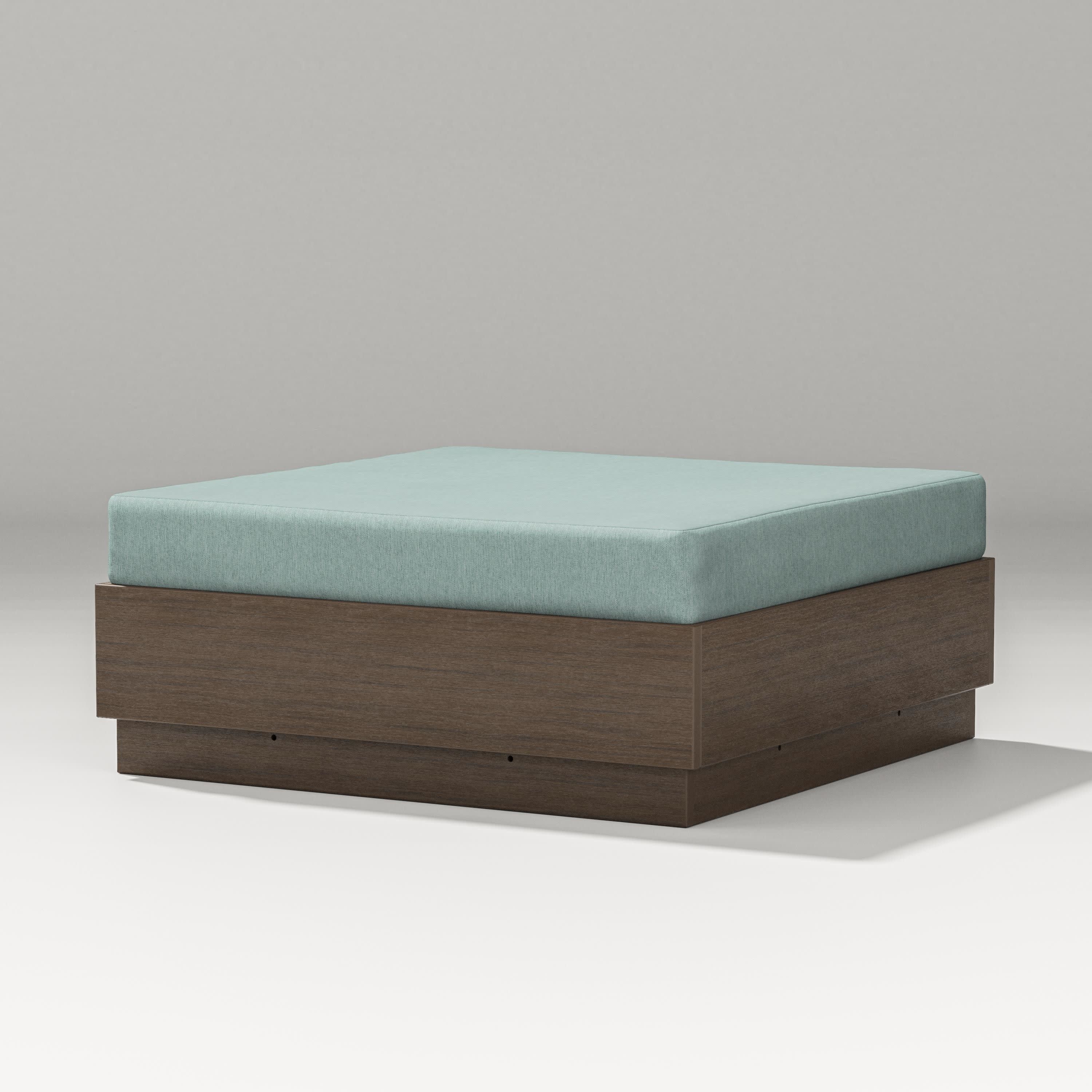 Elevate Lounge Ottoman in Kona / Glacier Spa