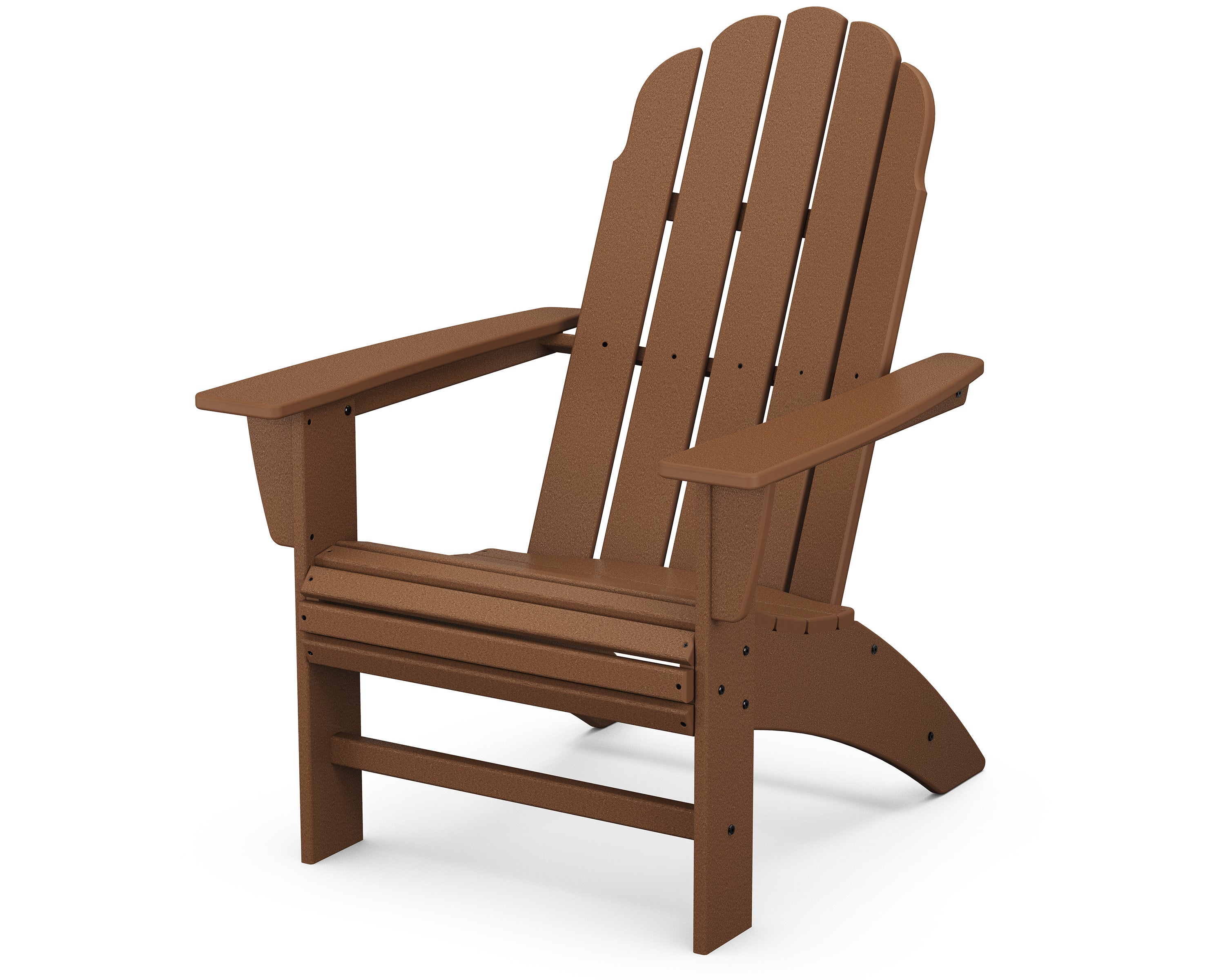 Vineyard Curveback Adirondack Chair in Teak