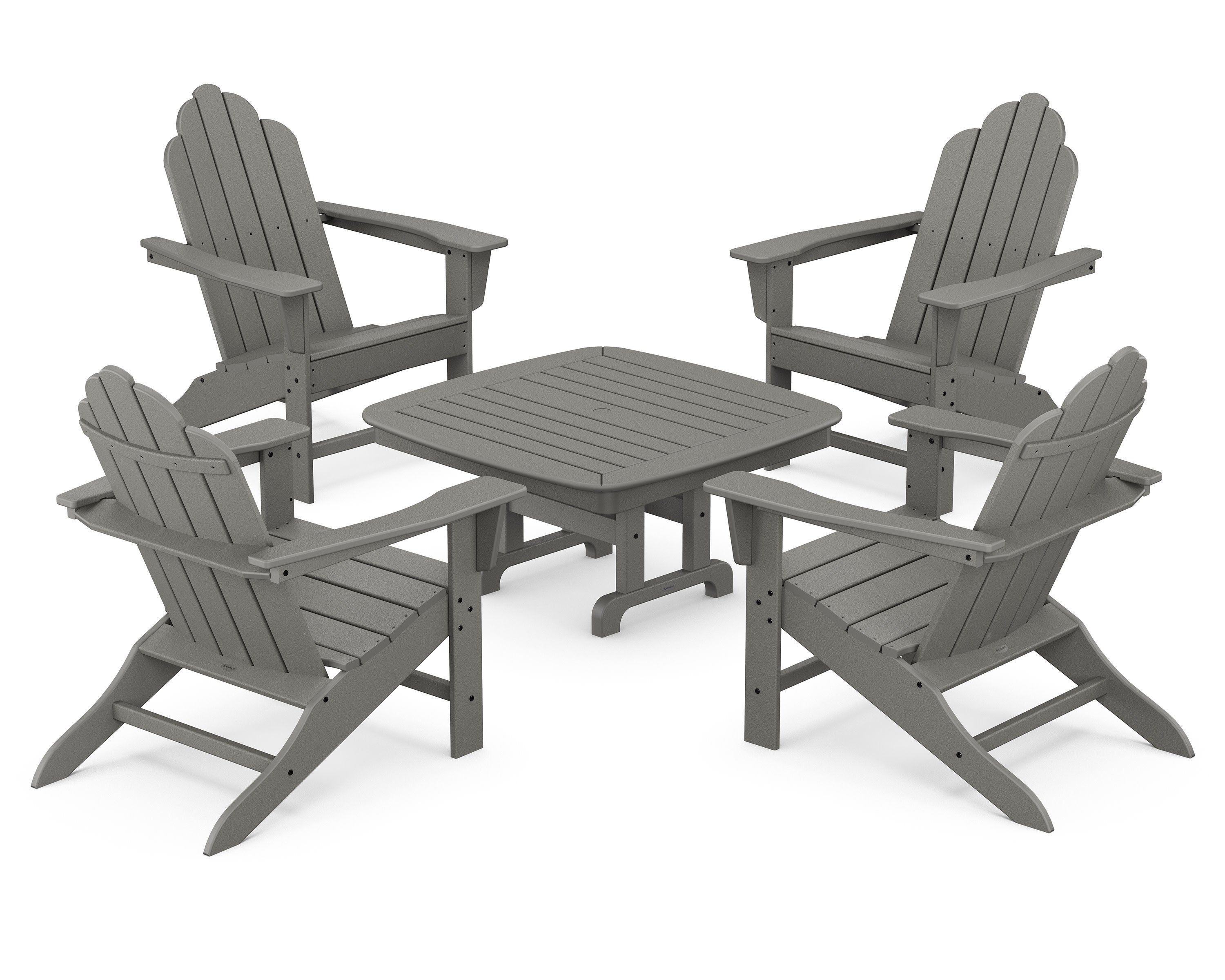 Long Island Adirondack 5-Piece Conversation Group