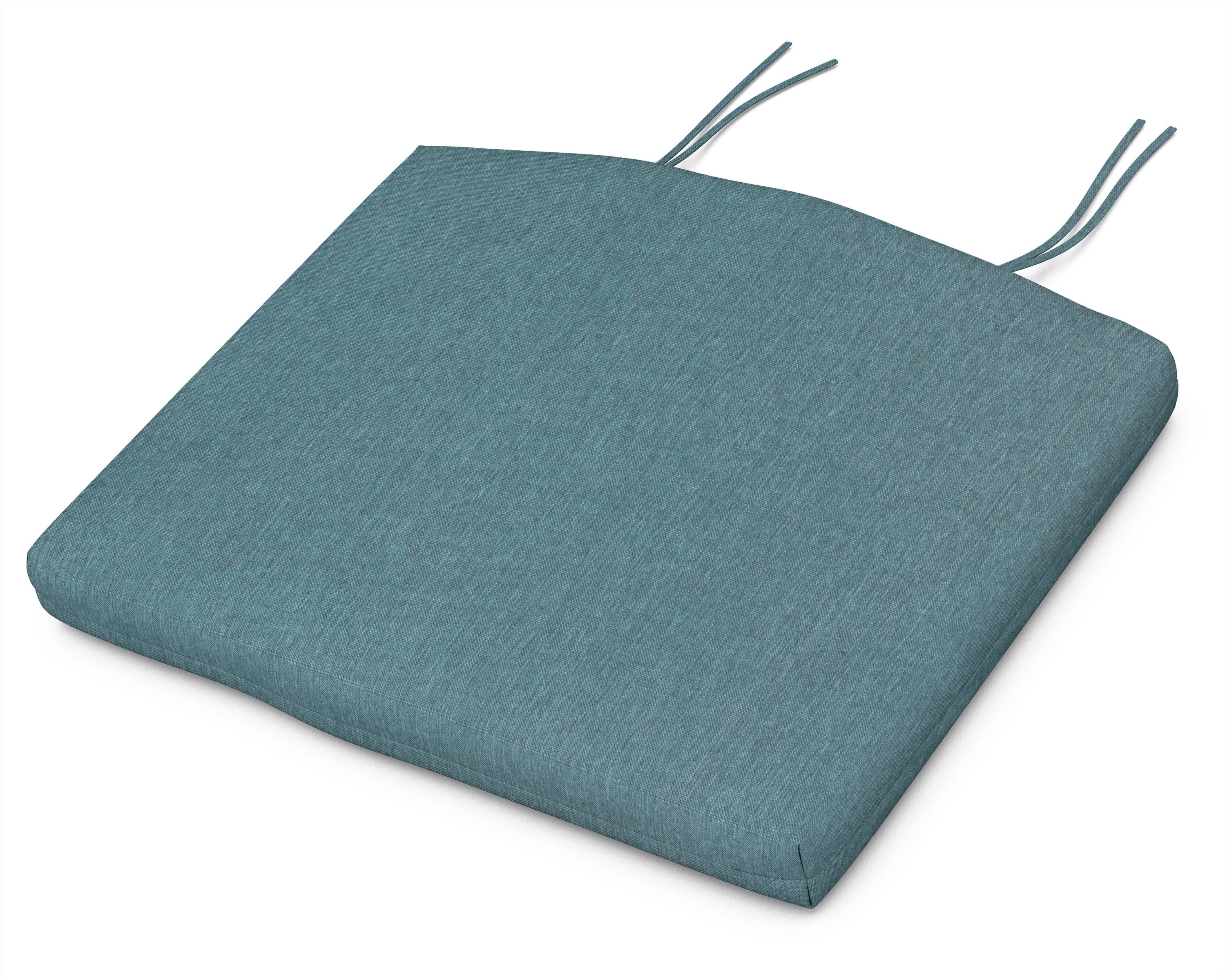 Standard Seat Cushion 18.5"D x 24"W x 2.5"H in Ocean Teal