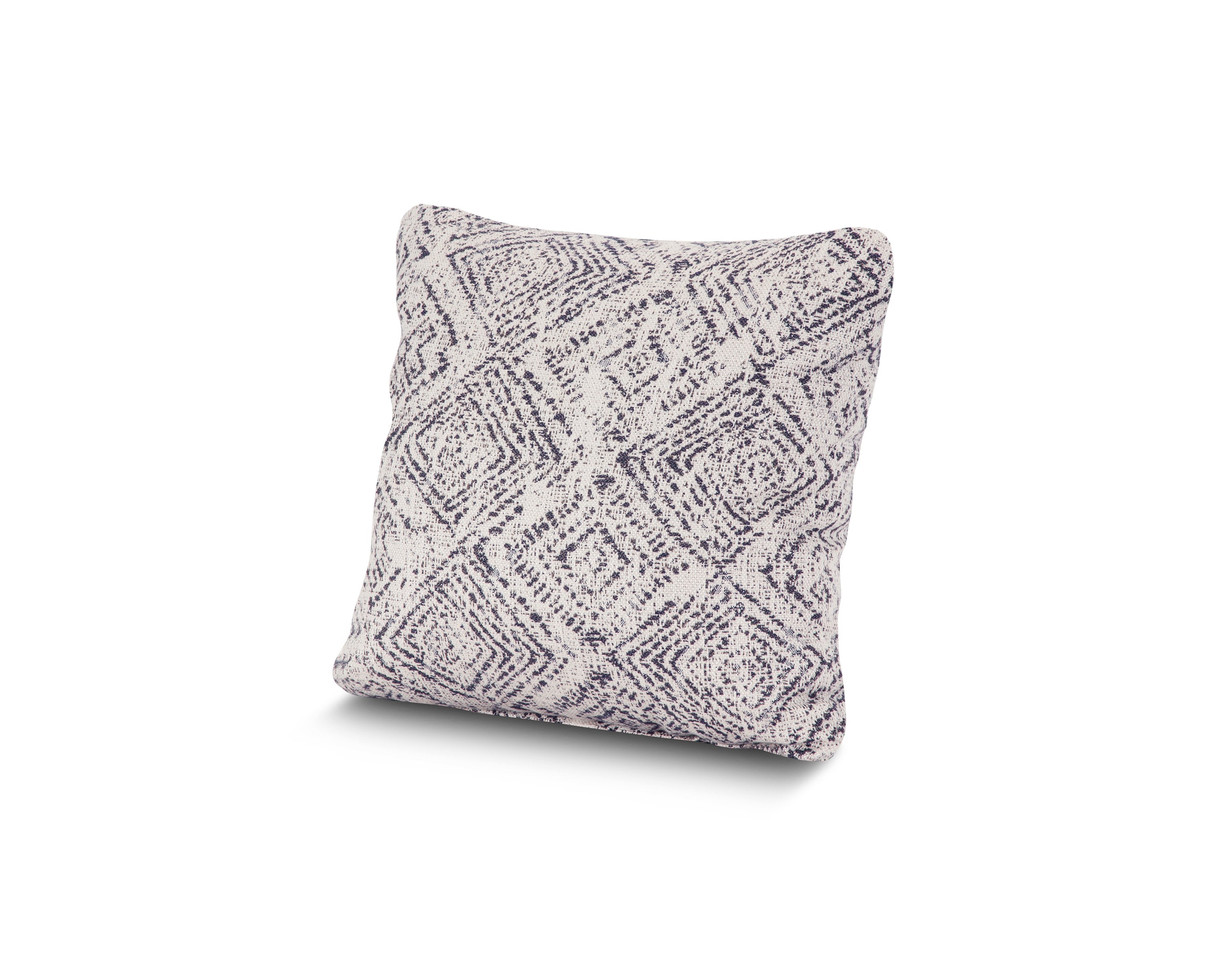 16" Outdoor Throw Pillow in Leona Indigo