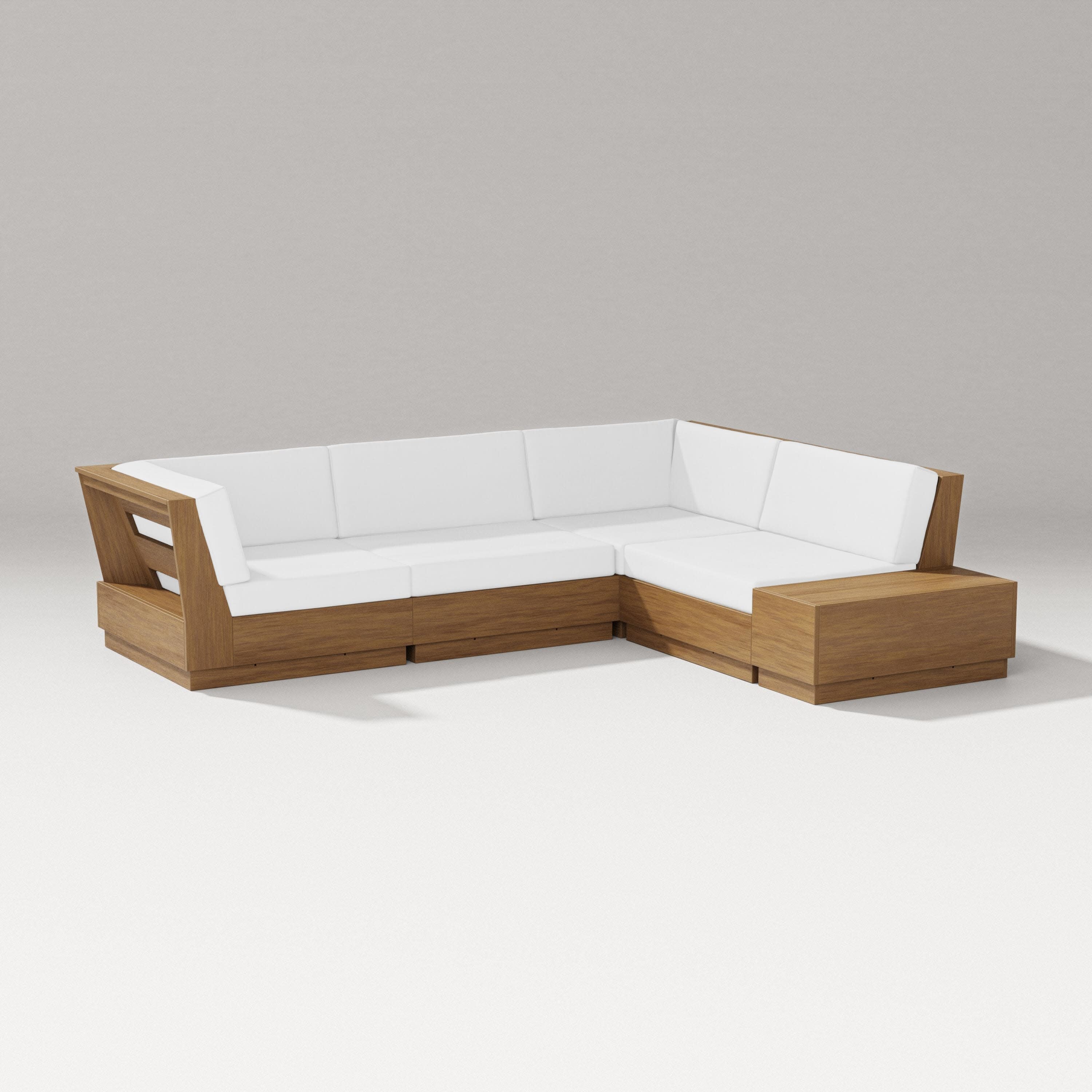 Elevate Corner Sectional in Natural / Natural