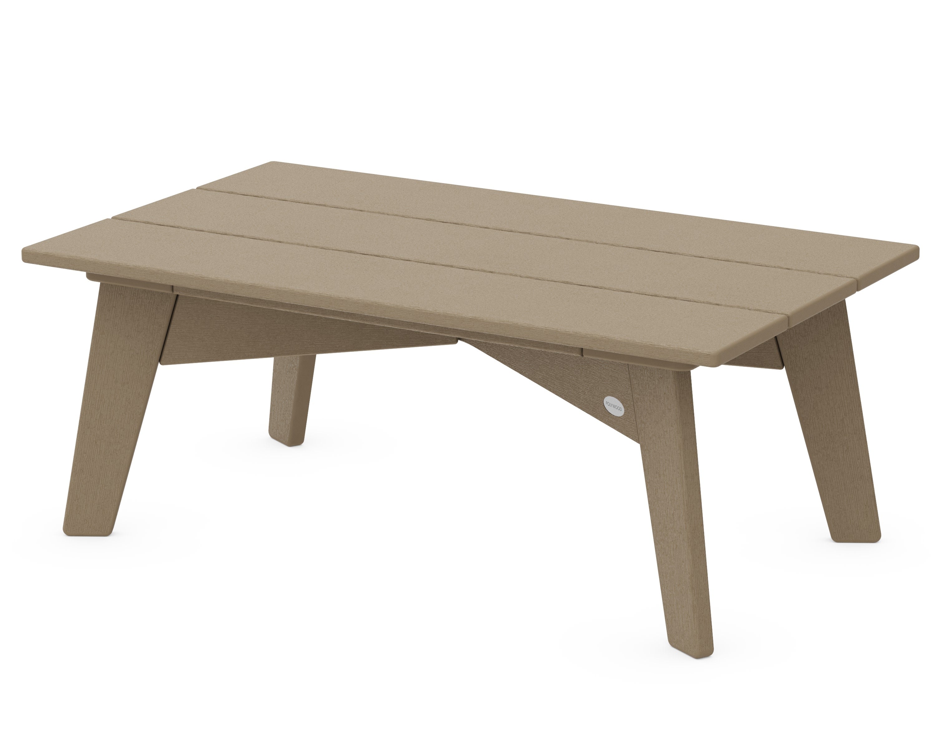 Riviera Modern Coffee Table in Vintage Sahara