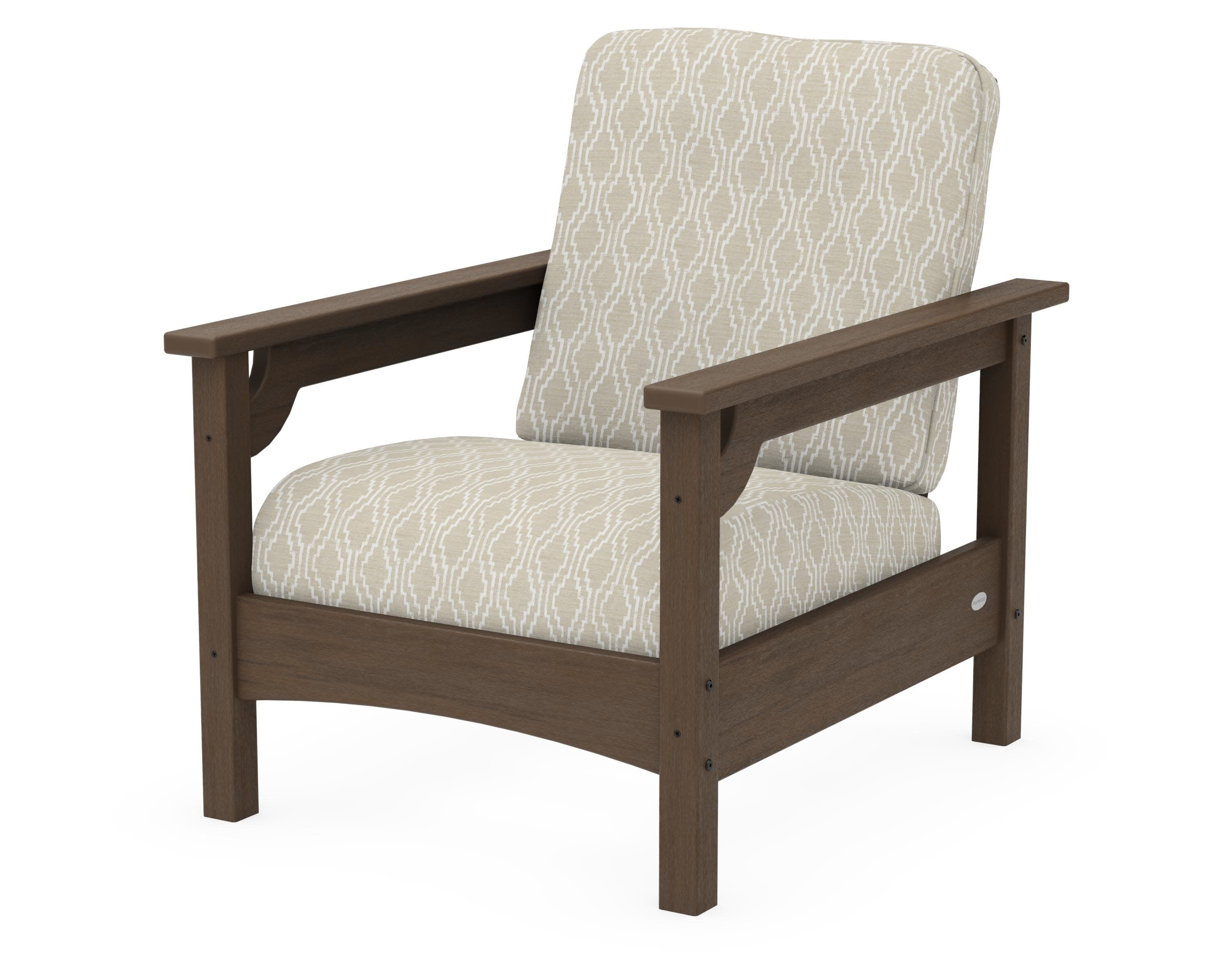 Club Chair in Kona / Solve Linen