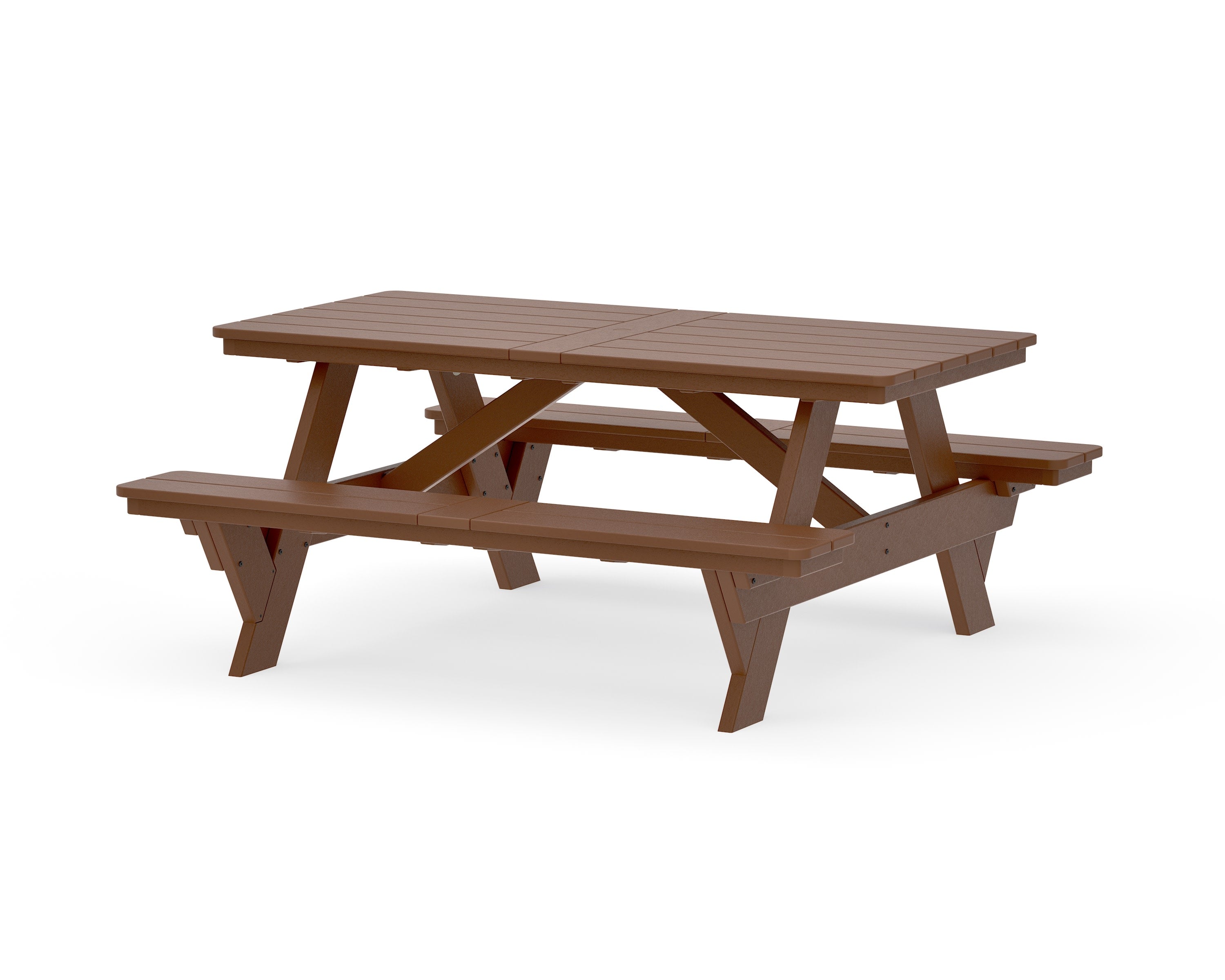 Rockford 72 Picnic Table in Teak