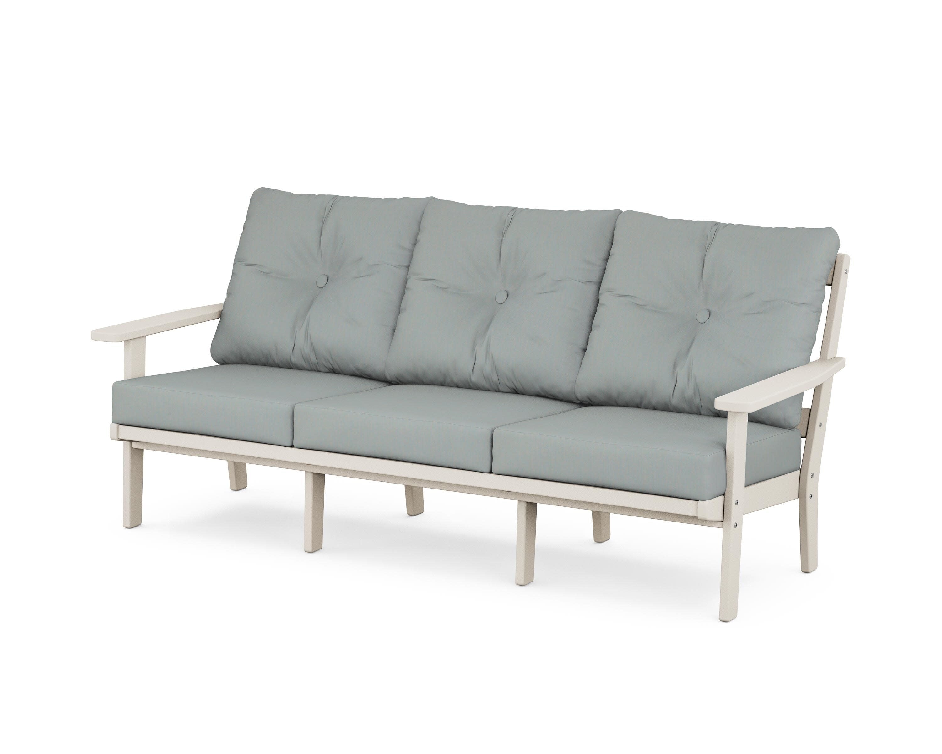 Oxford Deep Seating Sofa in Sand / Spa