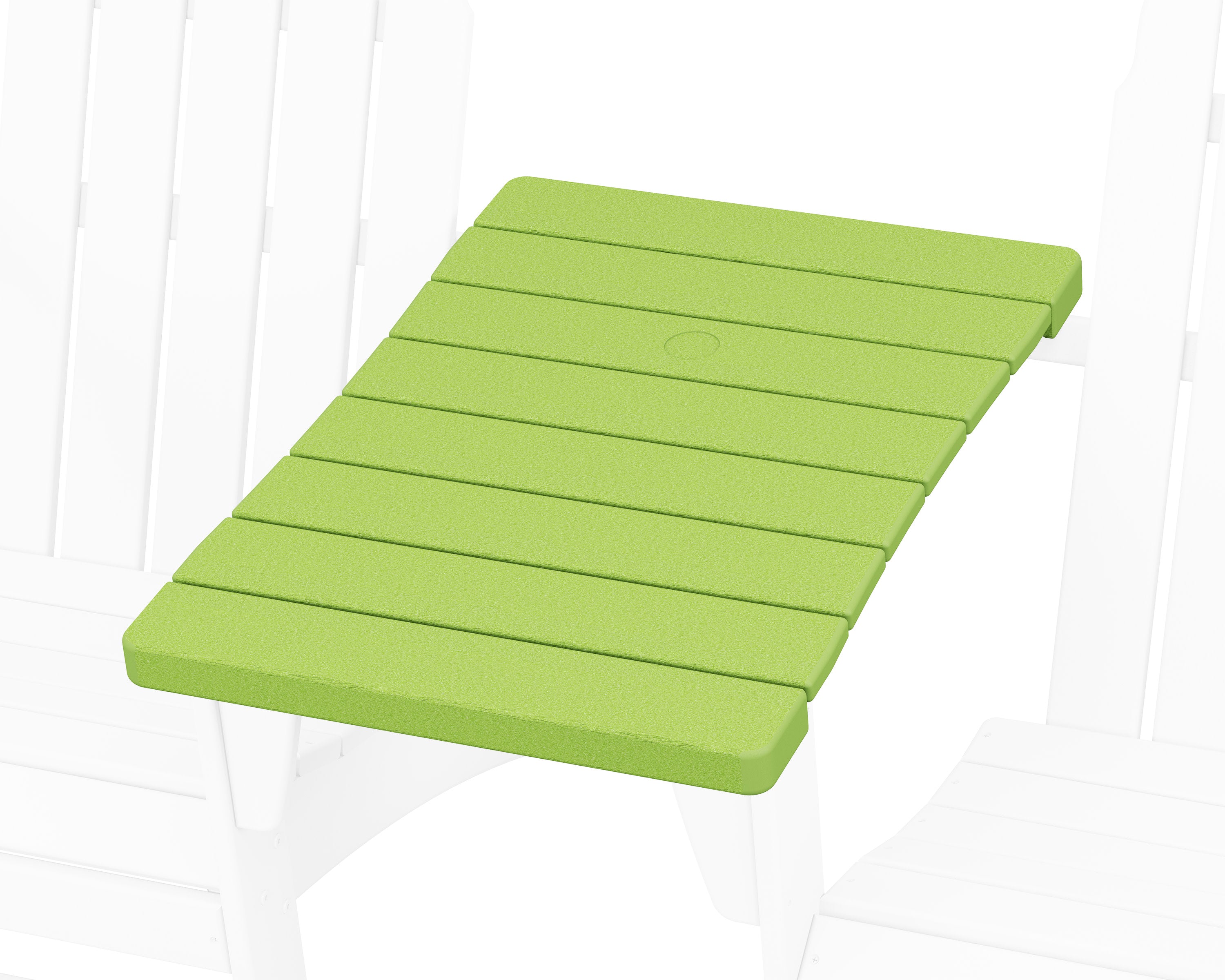 400 Series Straight Adirondack Connecting Table in Lime