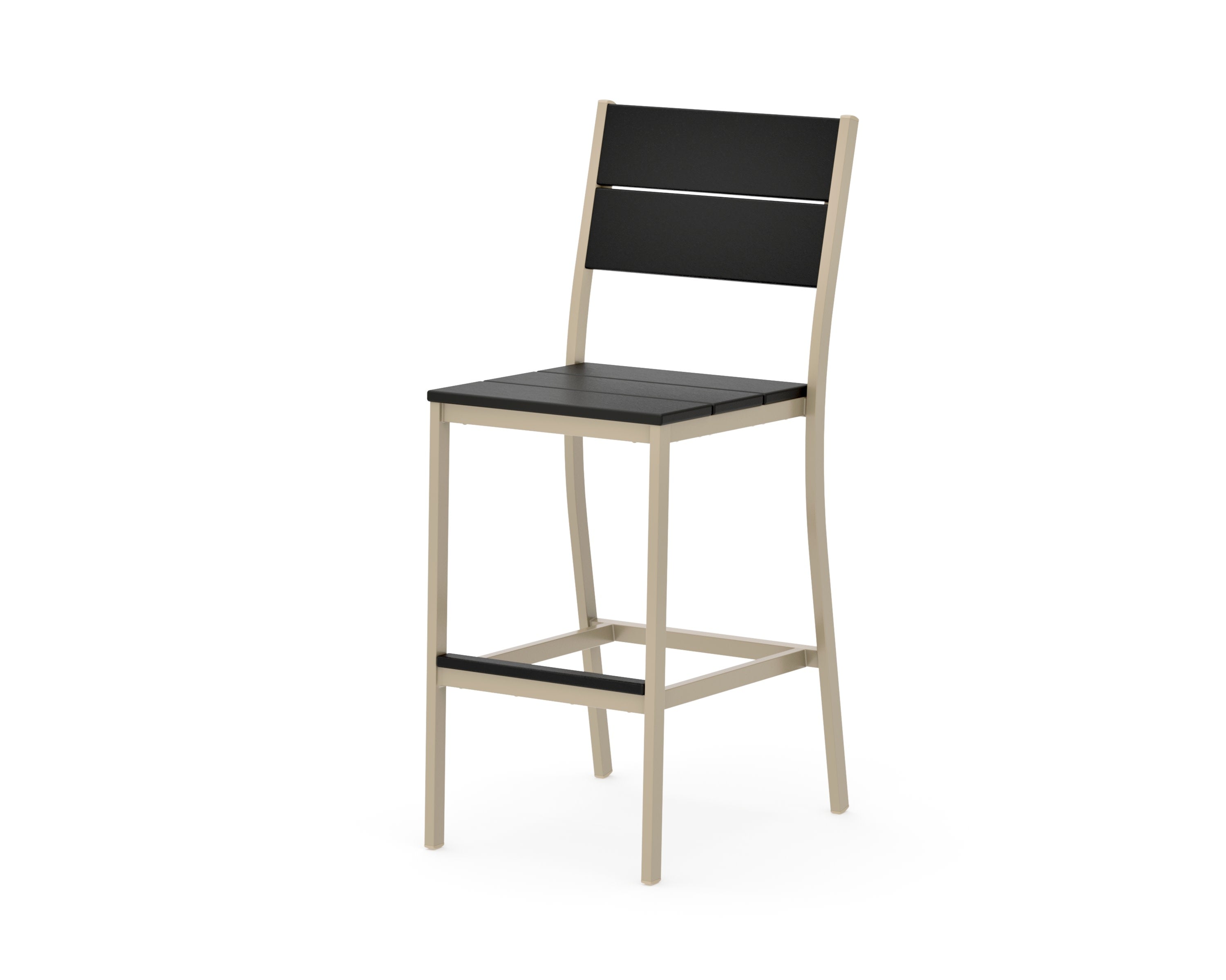Main Street Bar Side Chair in Sand / Black