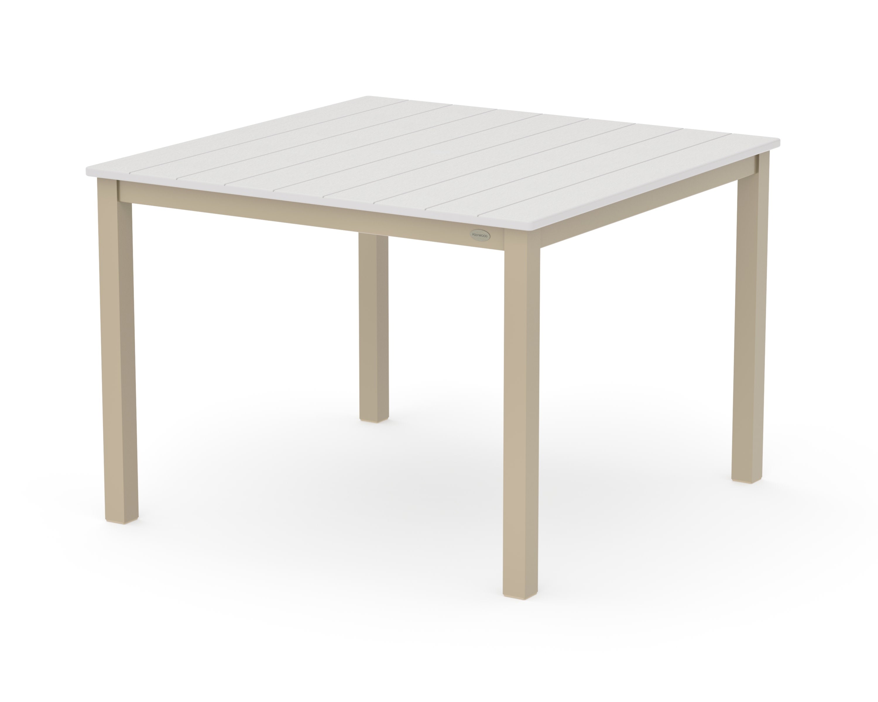 Main Street 42 x 42 Dining Table in Sand / Vintage White