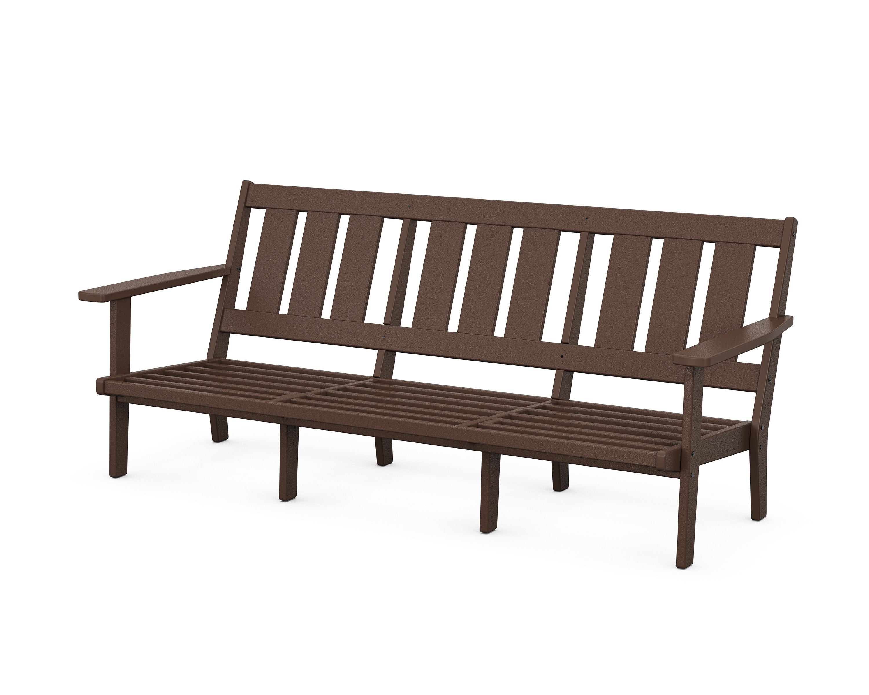 Oxford Deep Seating Sofa Frame in Mahogany