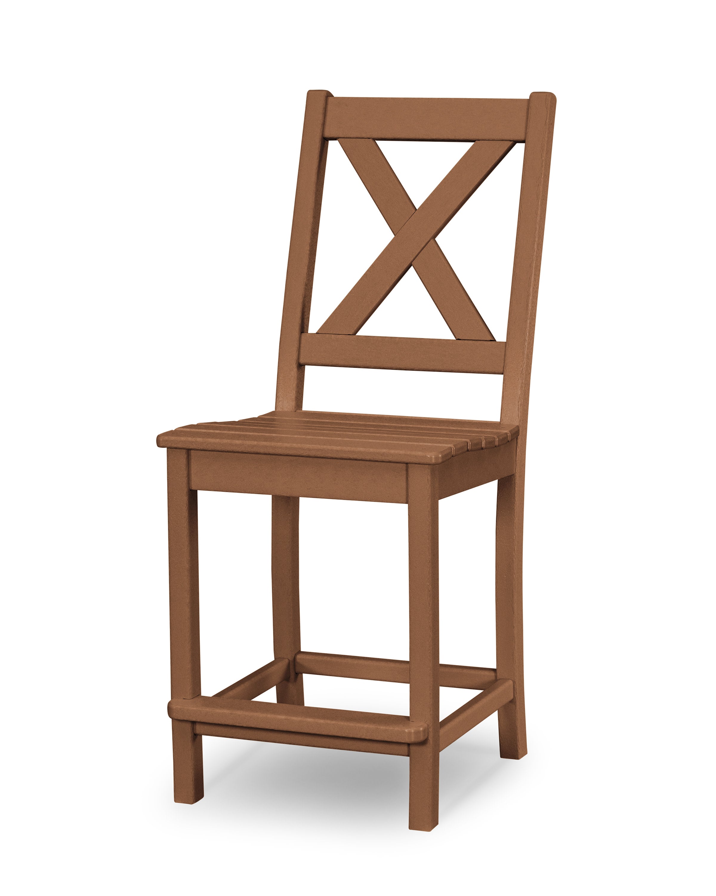 Braxton Counter Side Chair in Teak