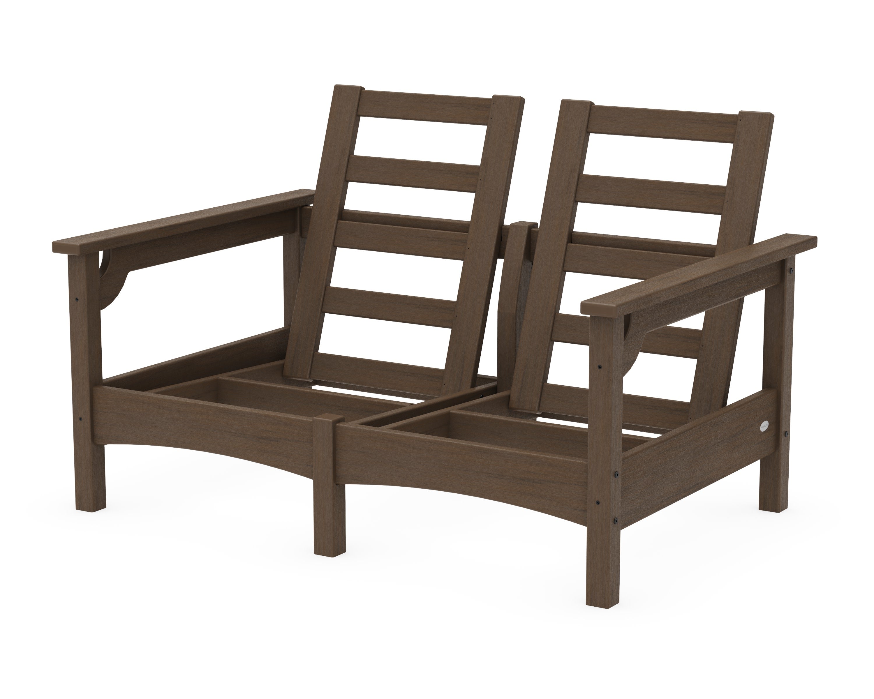 Club Loveseat Frame in Kona