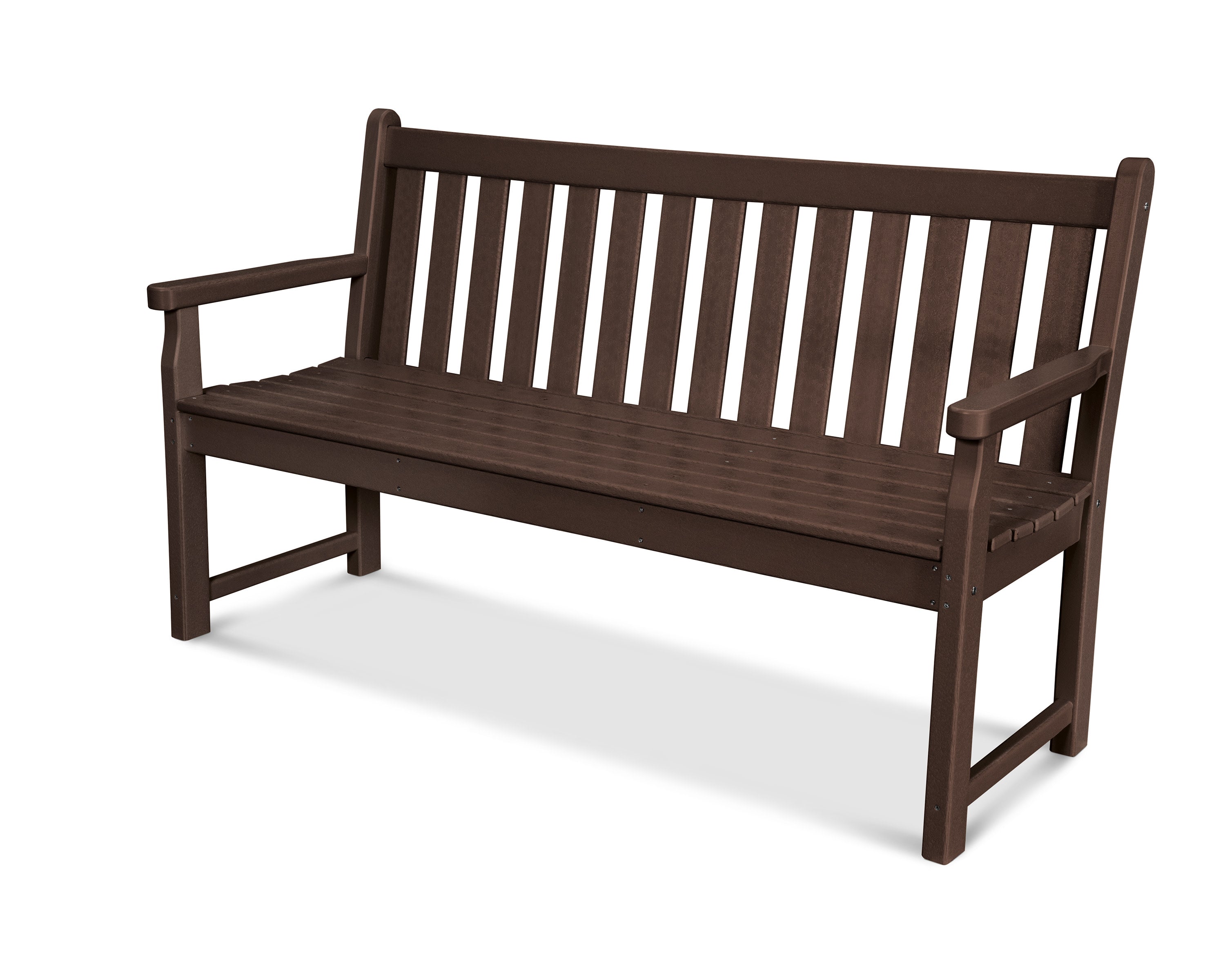 Traditional Garden 60" Bench in Mahogany