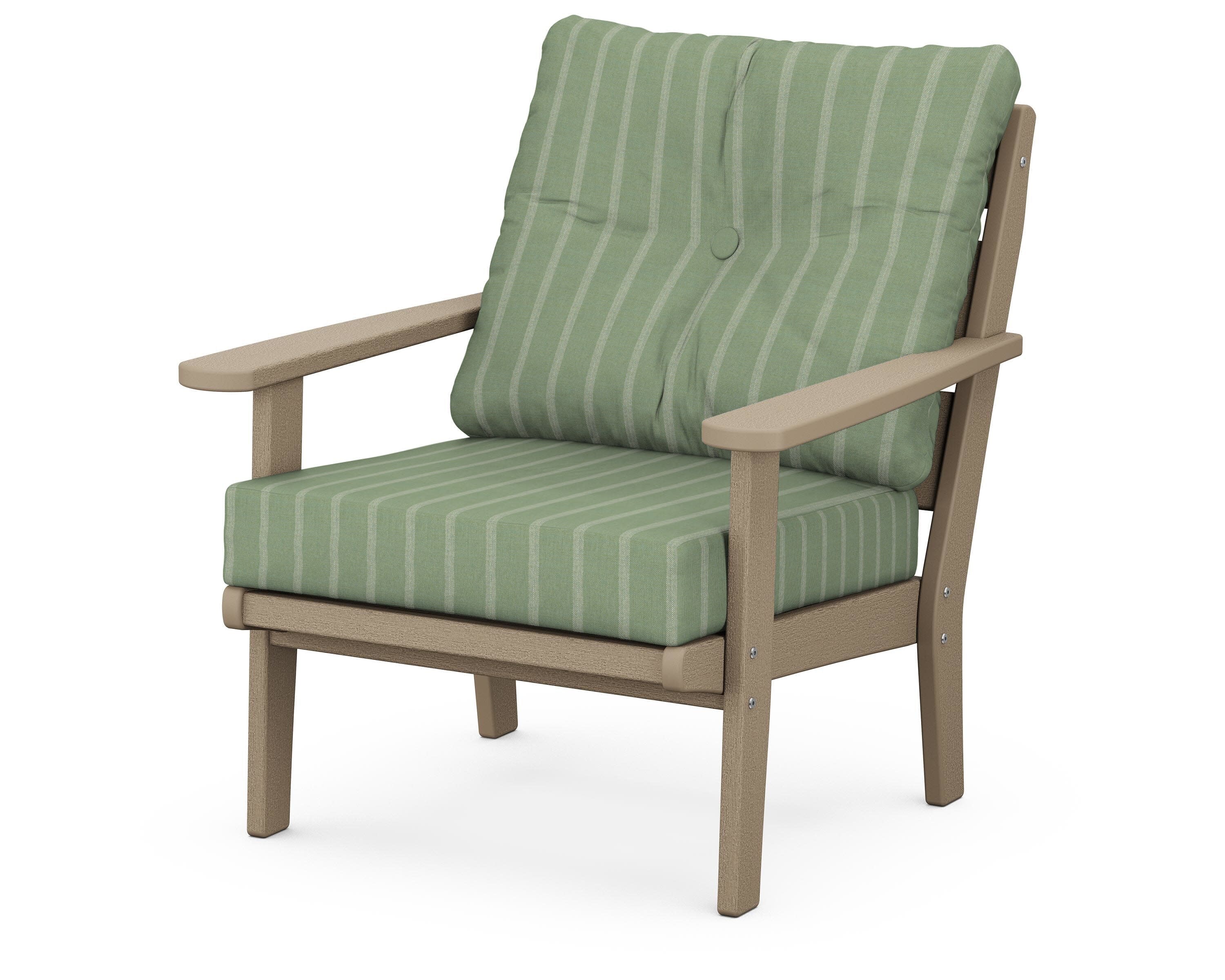 Lakeside Deep Seating Chair in Vintage Sahara / Unwind Rainwashed