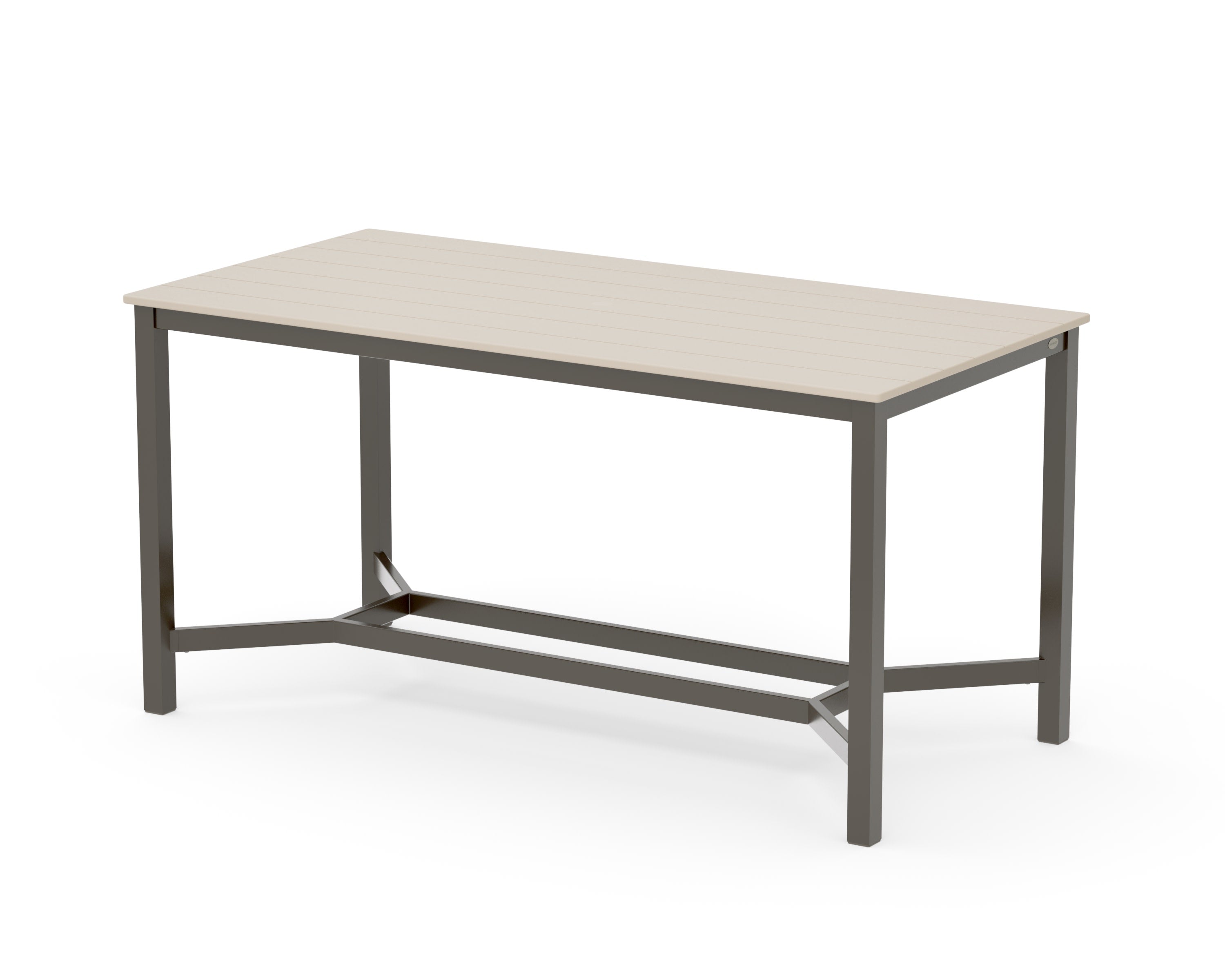 Main Street 36 x 72 Counter Table in Bronze / Sand