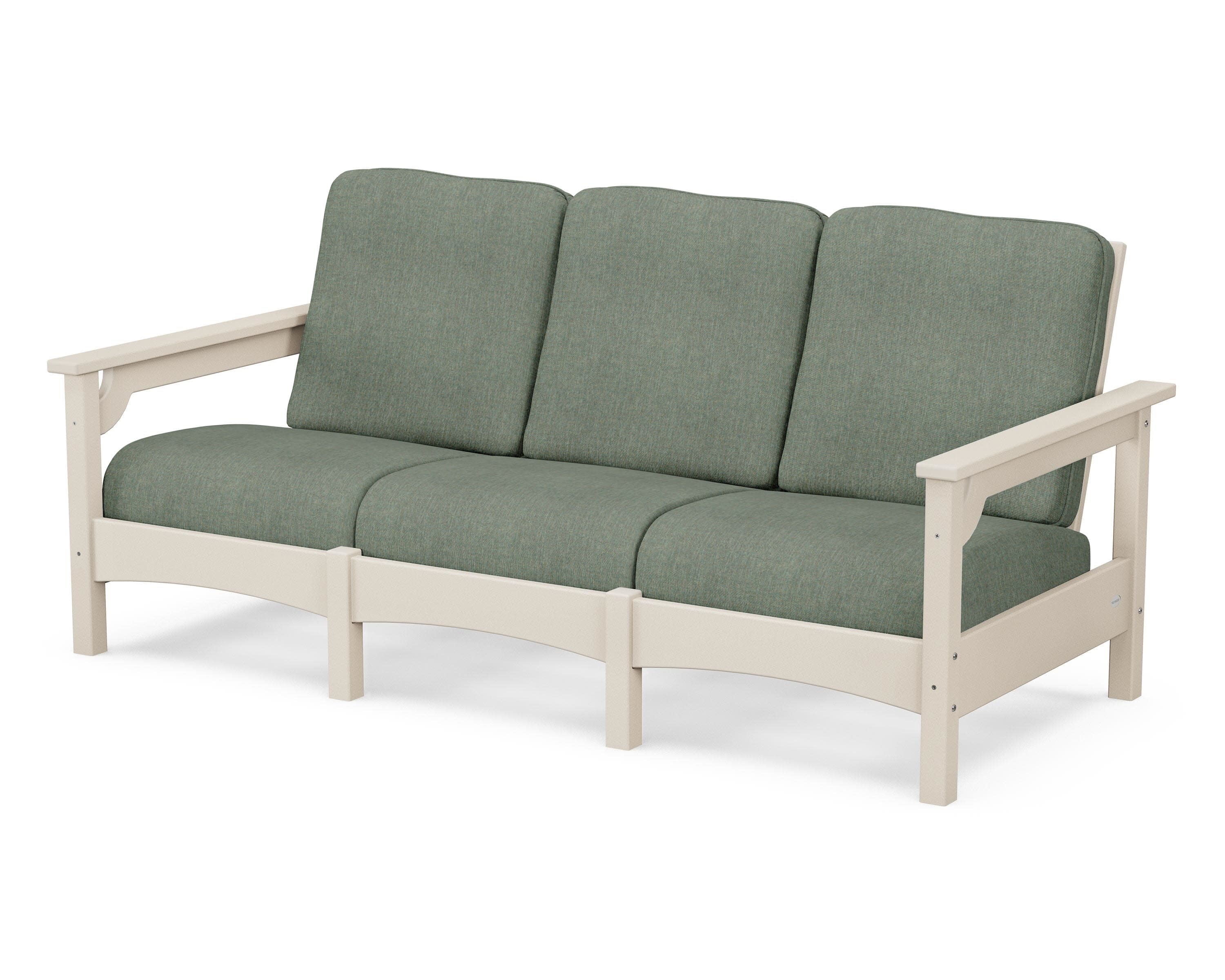 Club Sofa in Sand / Cast Sage