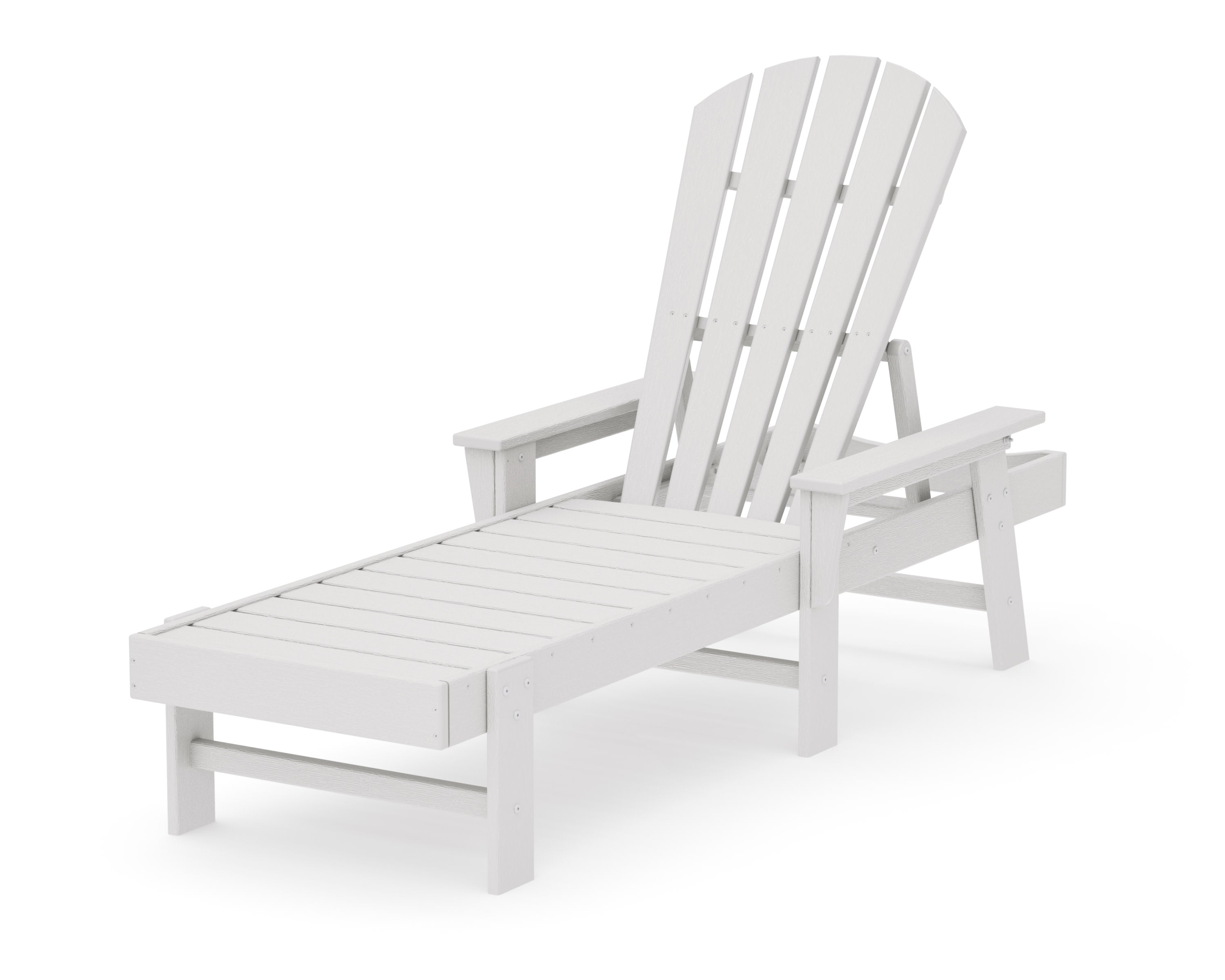South Beach Chaise in Vintage White