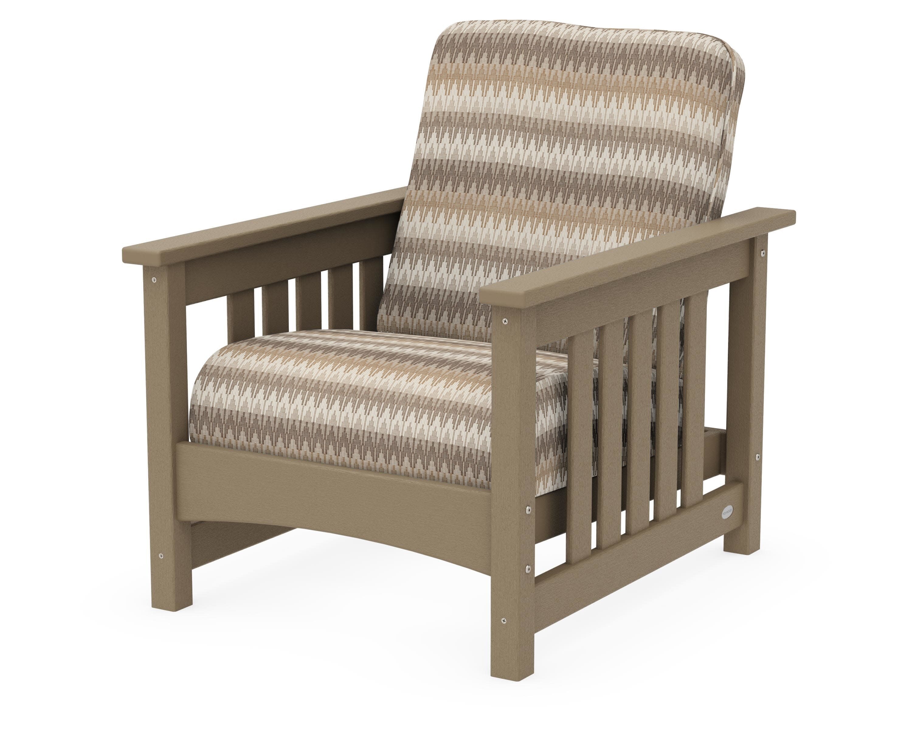 Club Mission Chair in Vintage Sahara / Valley Dune
