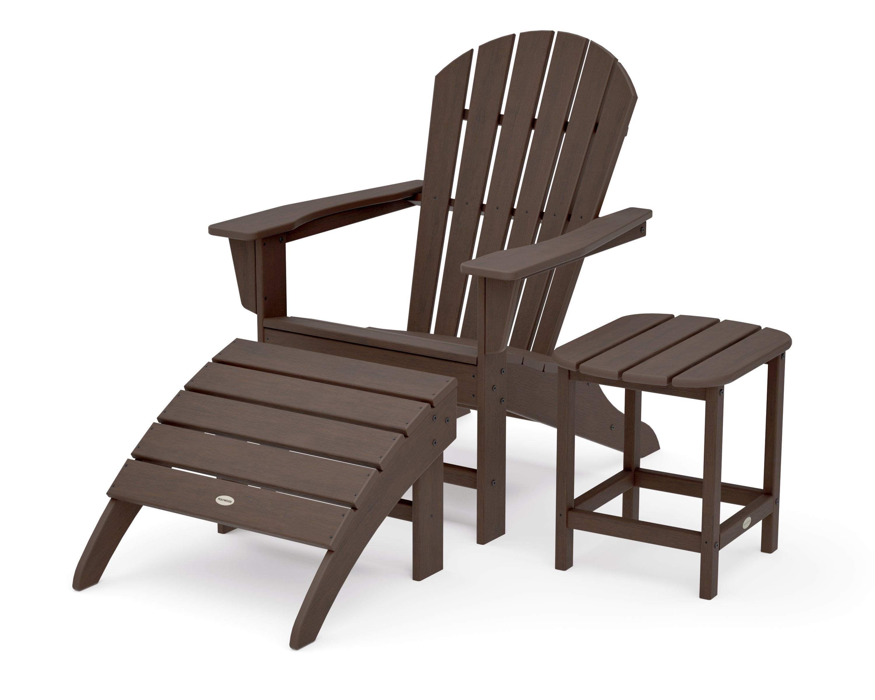 South Beach Adirondack 3-Piece Set in Kona
