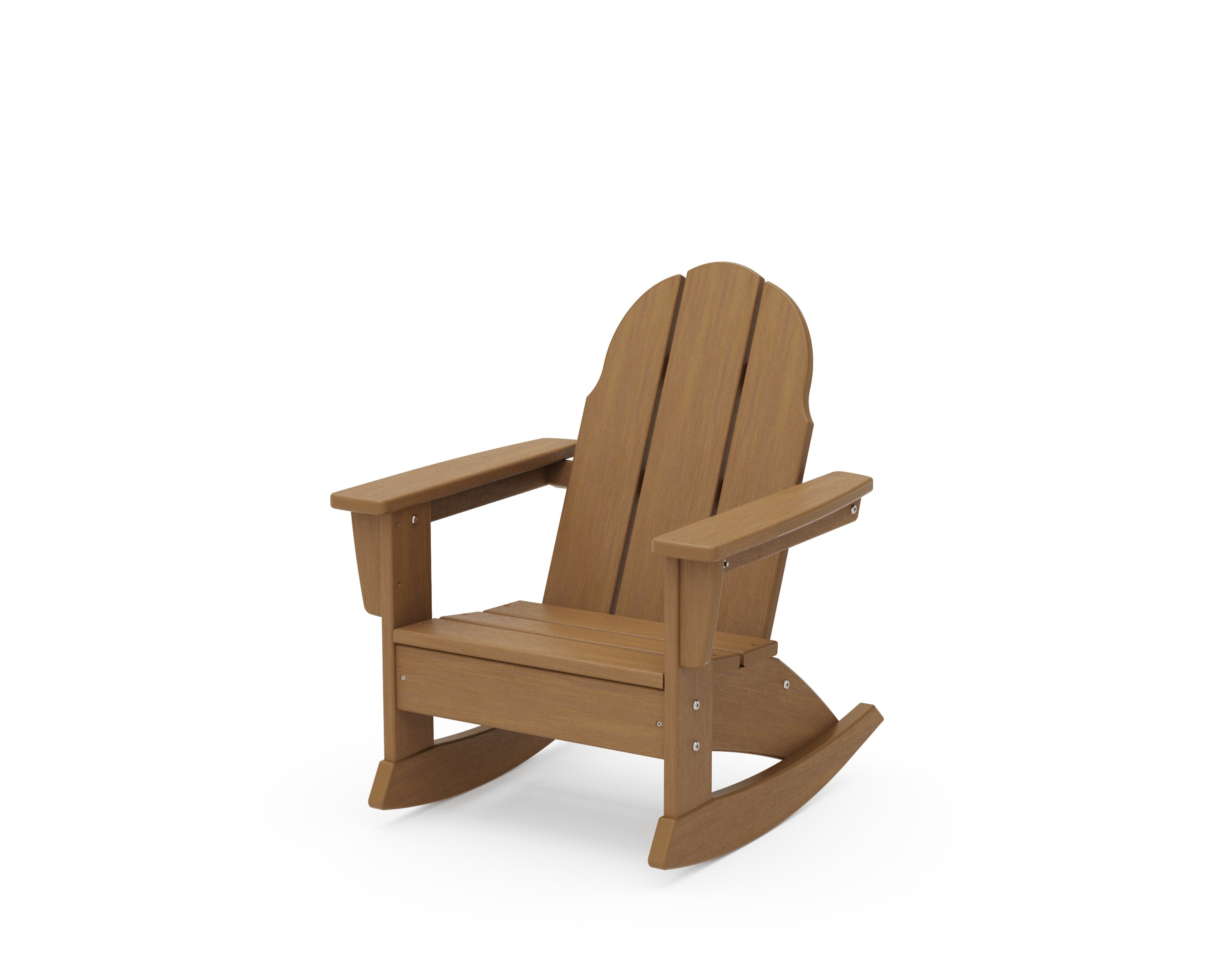 Kids Vineyard Adirondack Rocking Chair in Natural