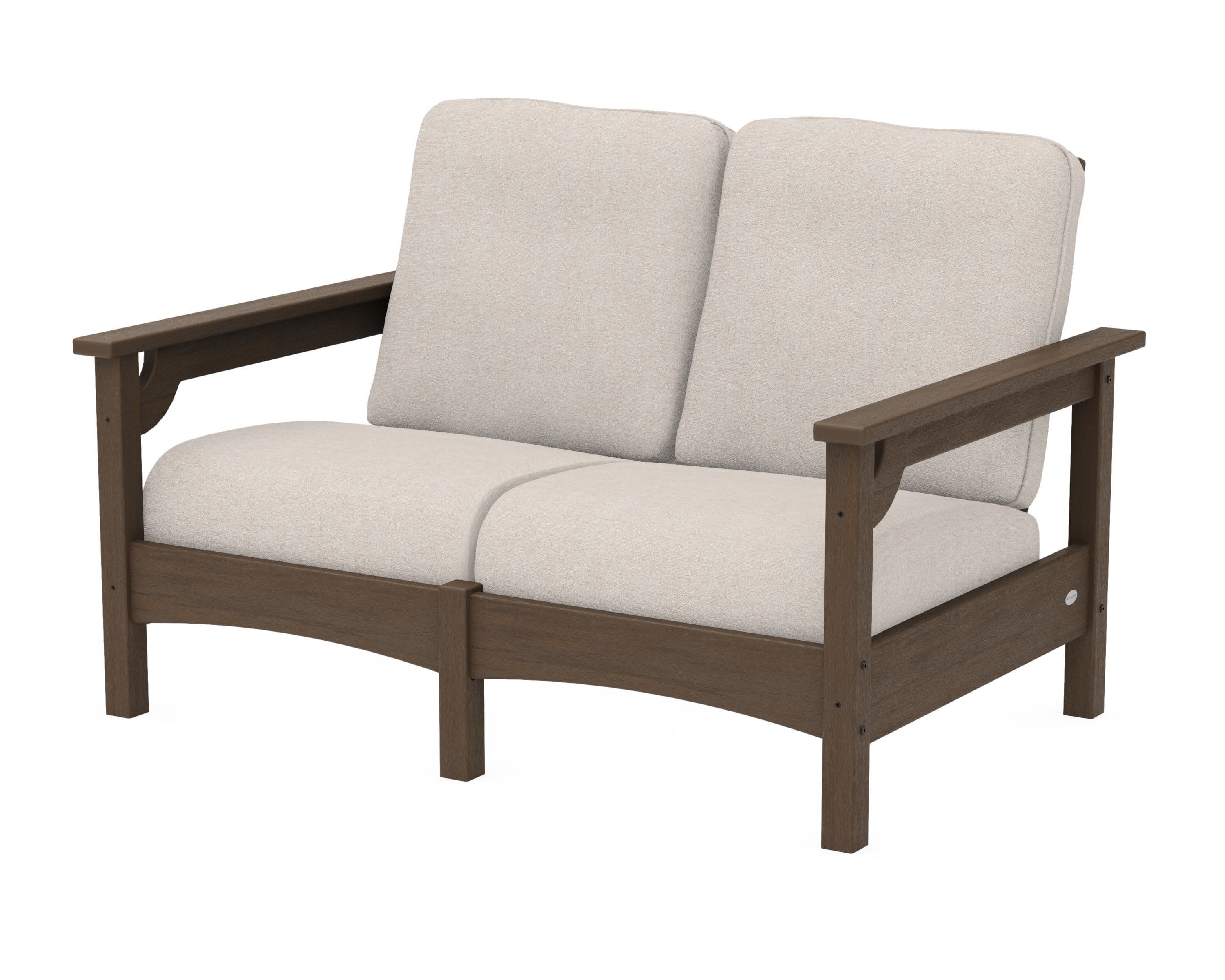 Club Loveseat in Kona / Nuance Cloud