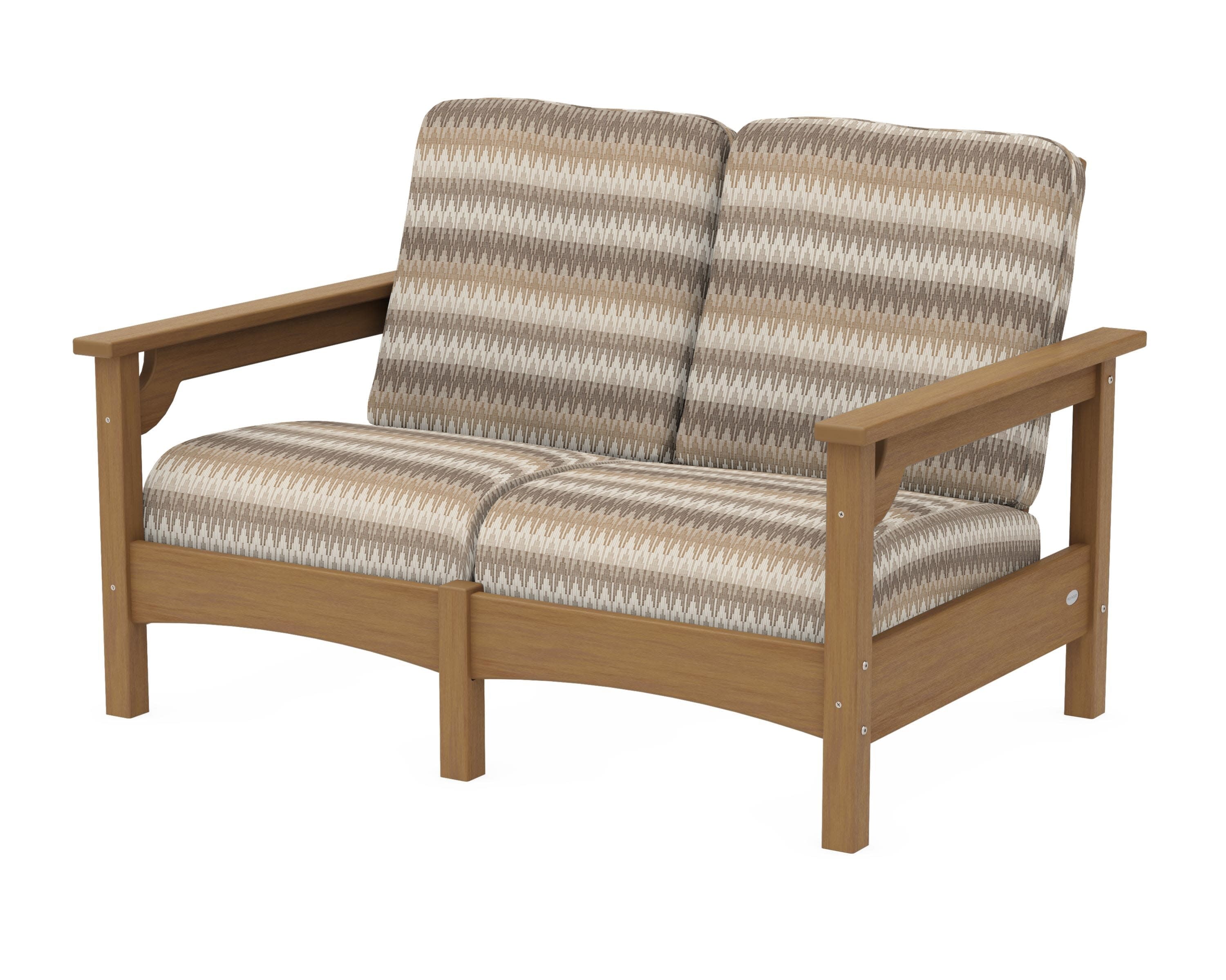Club Loveseat in Natural / Valley Dune
