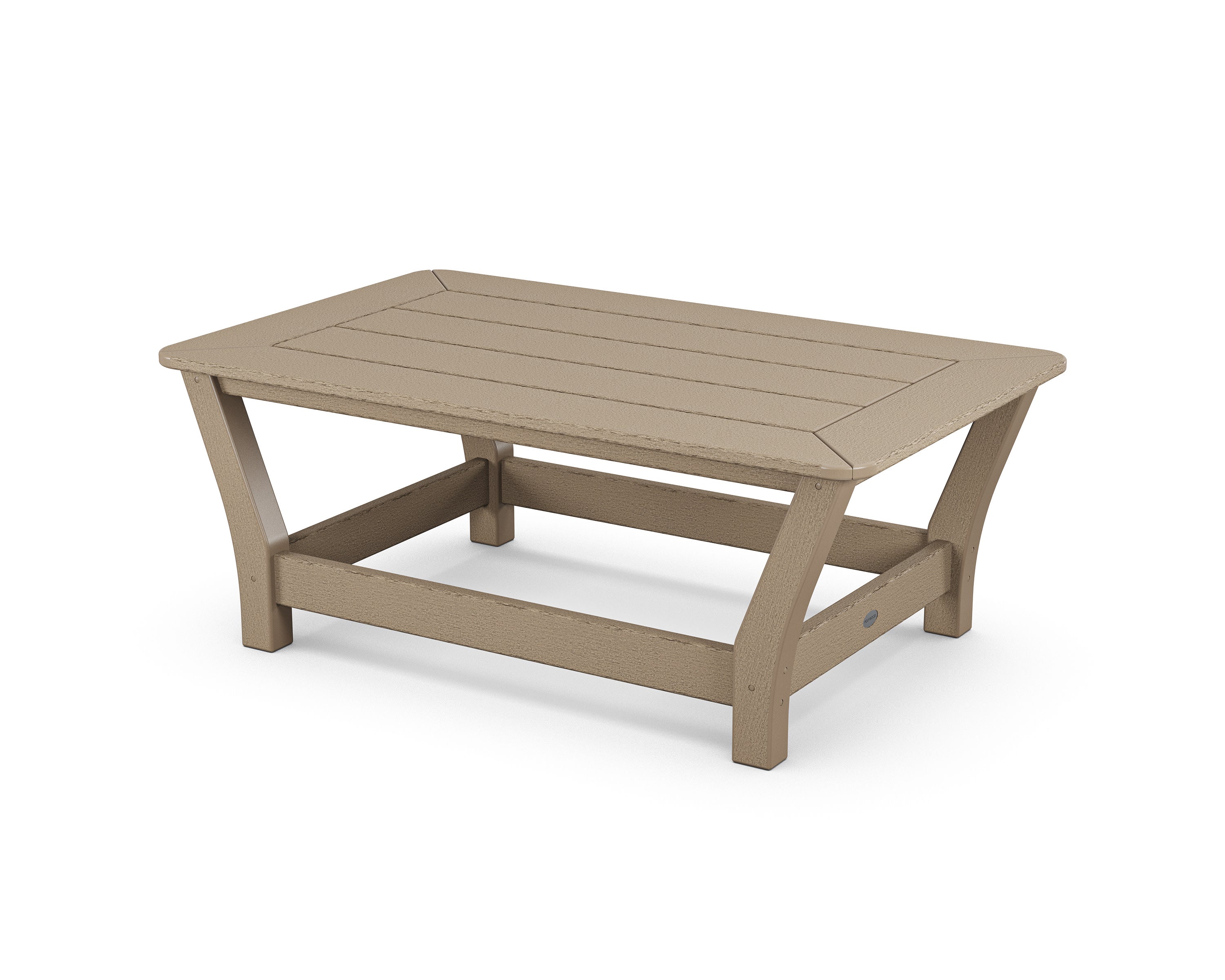 Harbour Slat Coffee Table in Vintage Sahara