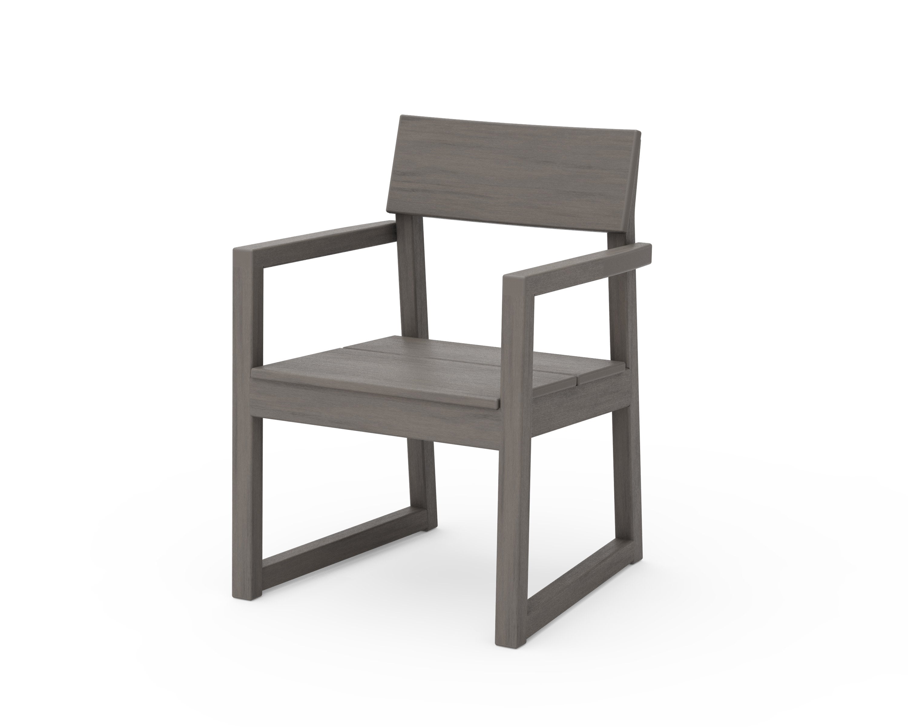 EDGE Dining Arm Chair in Driftwood