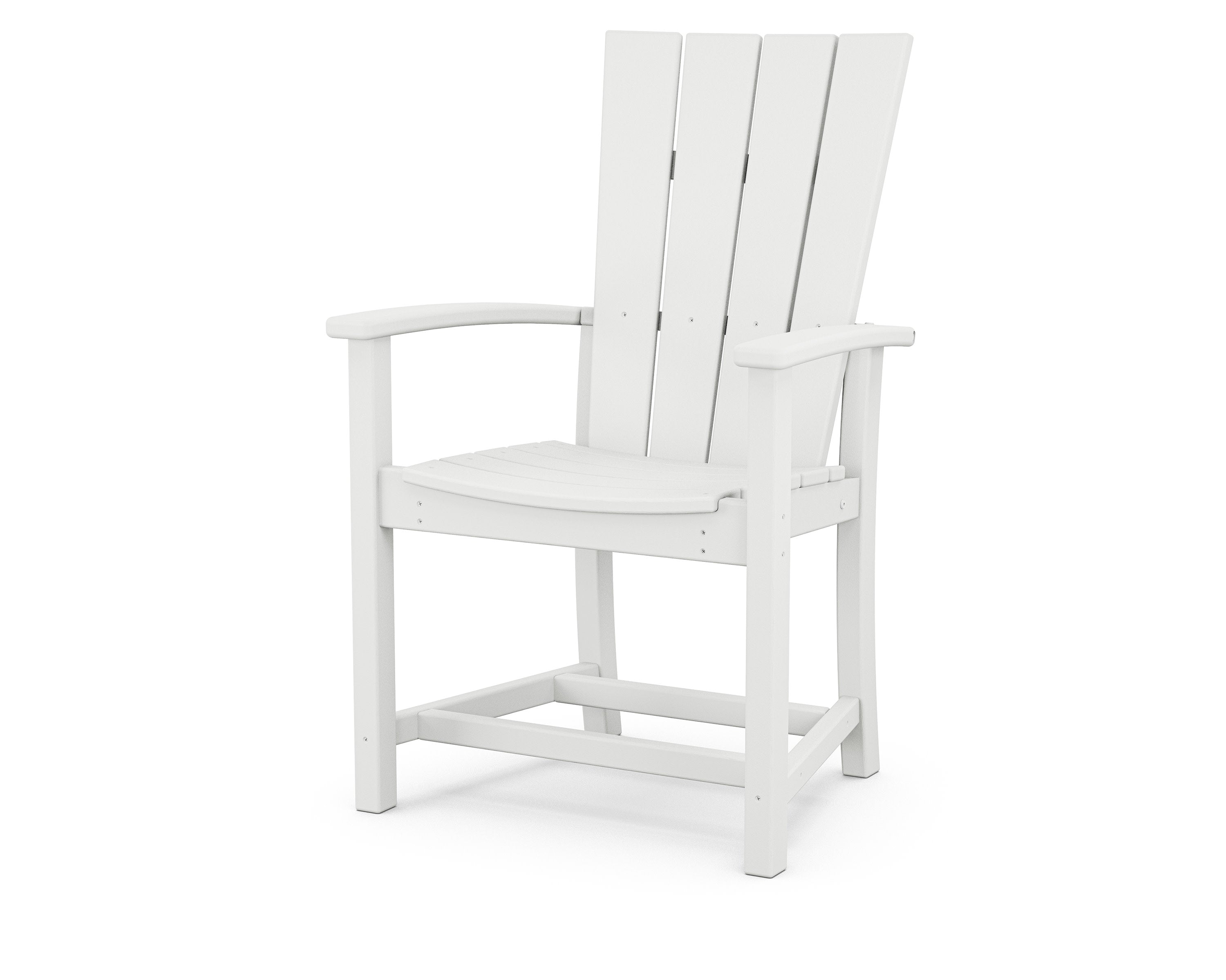 Quattro Adirondack Dining Chair in White