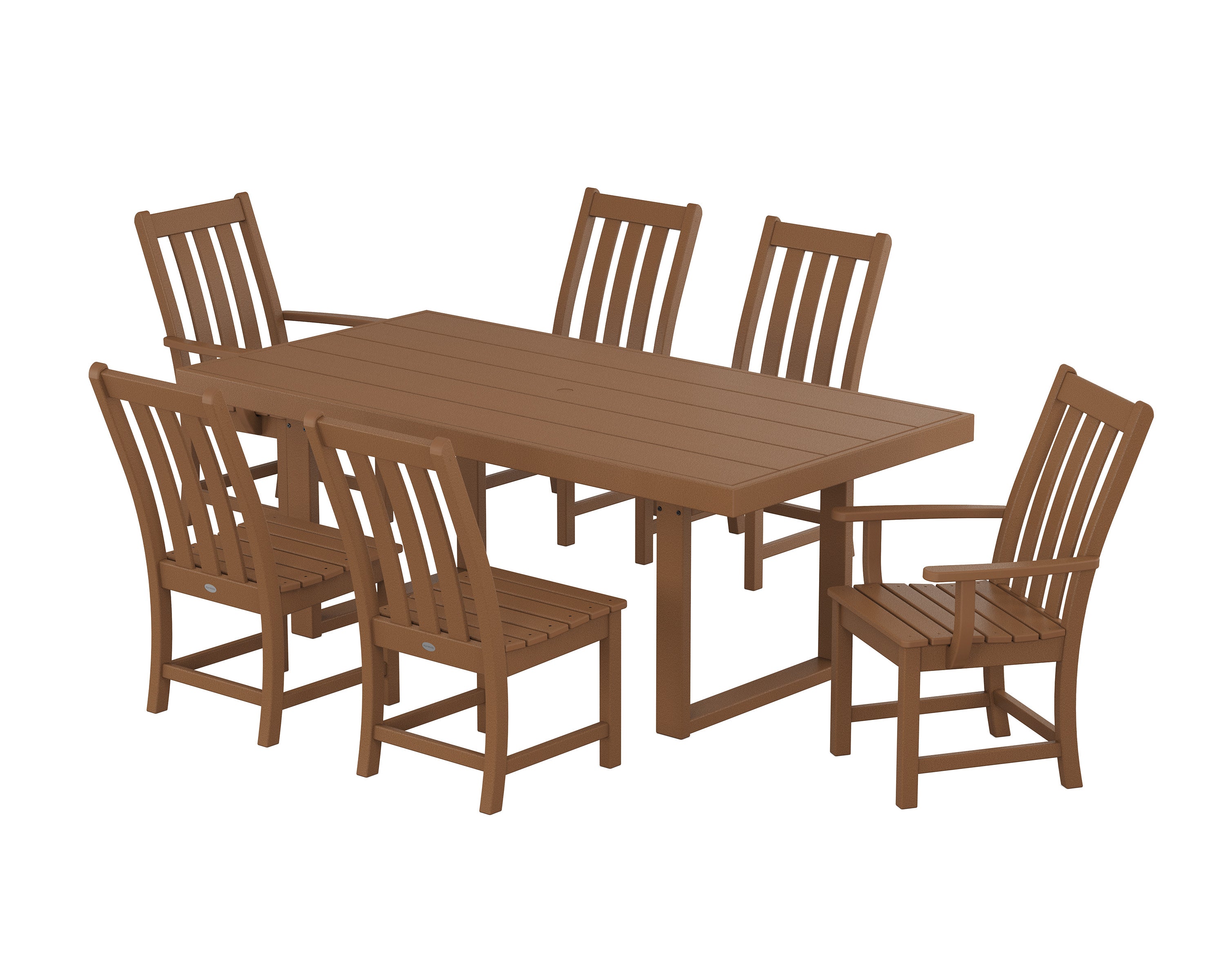 Vineyard 7-Piece Dining Set in Teak