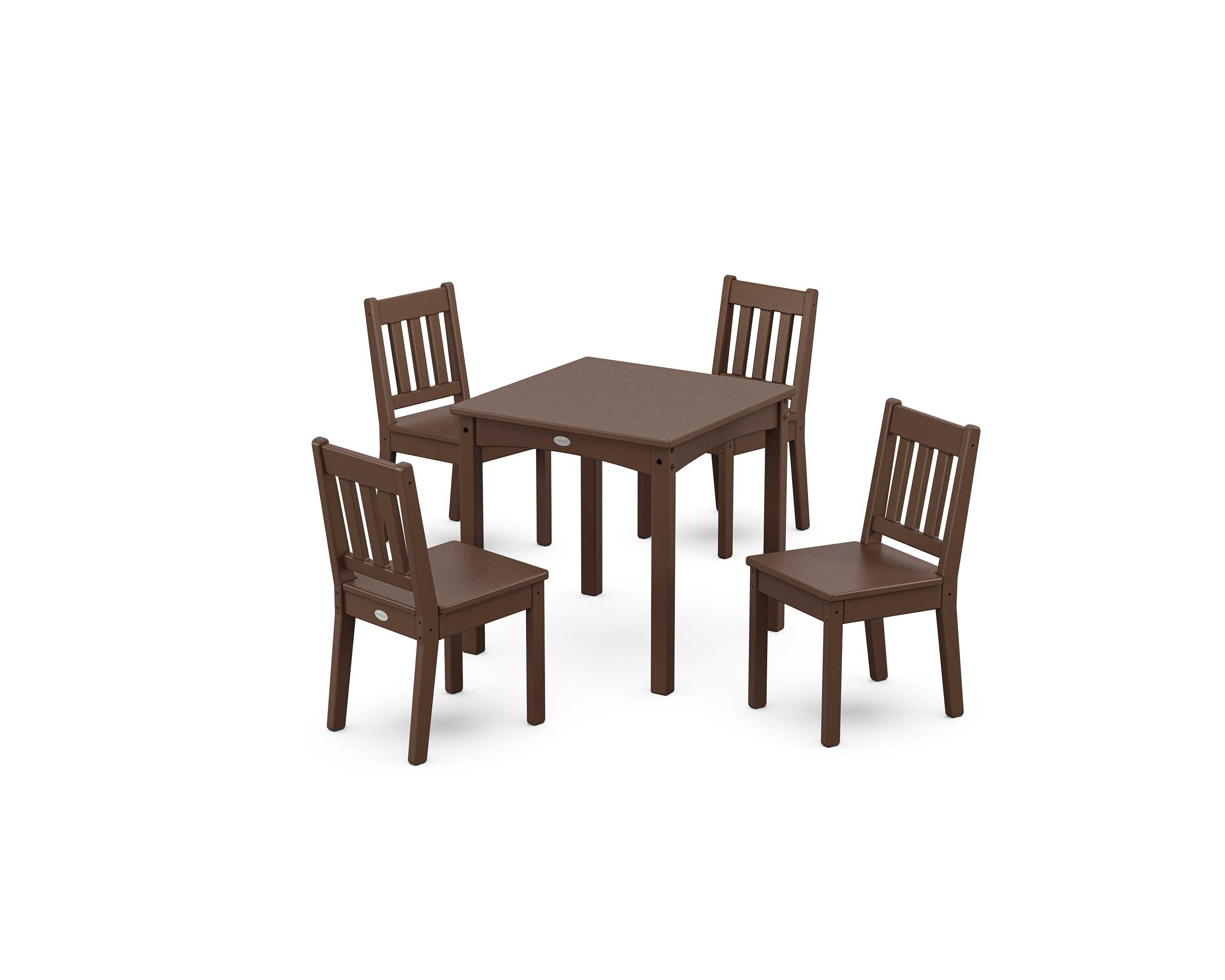 Vineyard Kids 5-Piece Dining Set in Mahogany