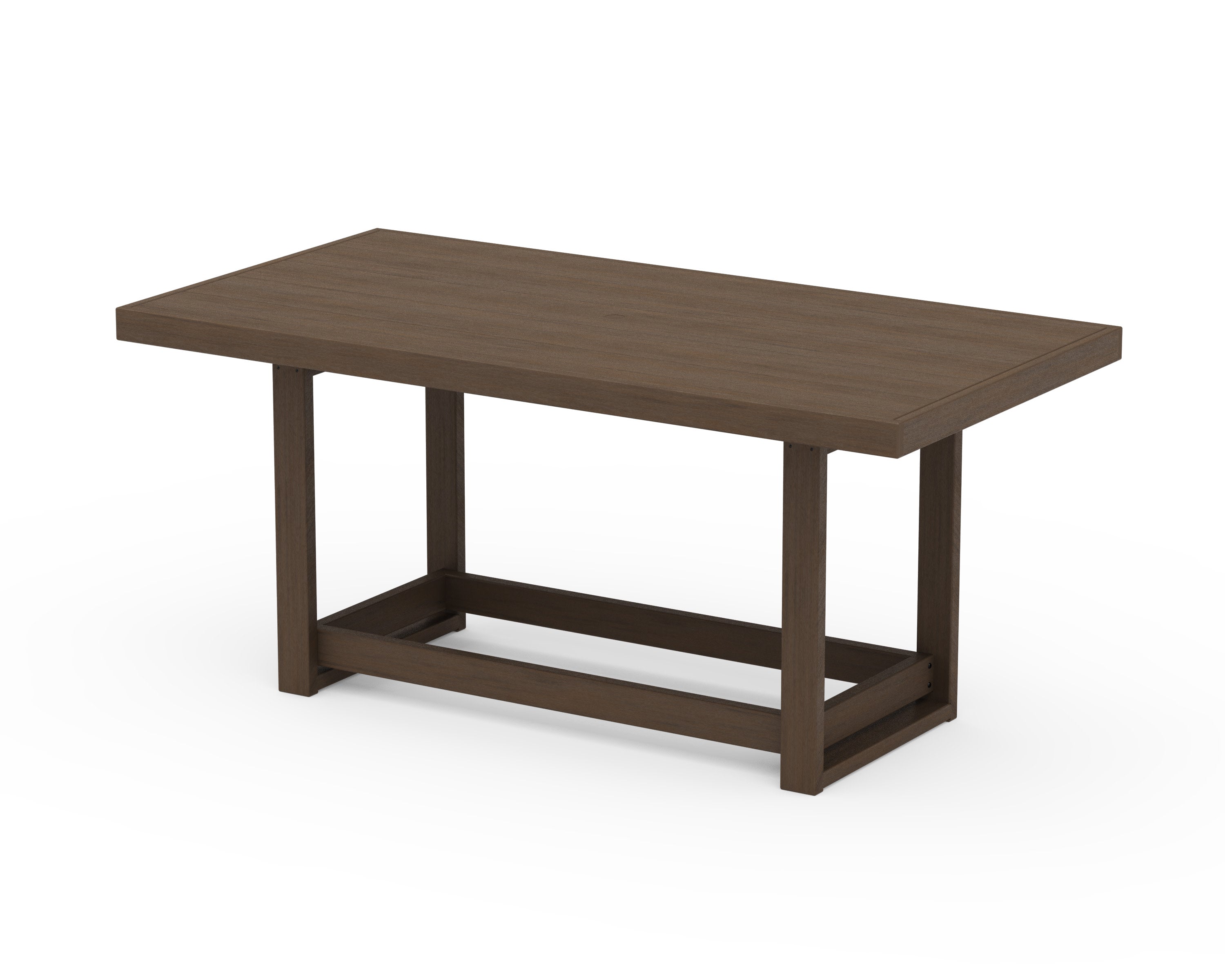 EDGE 40" x 78" Counter Table in Kona