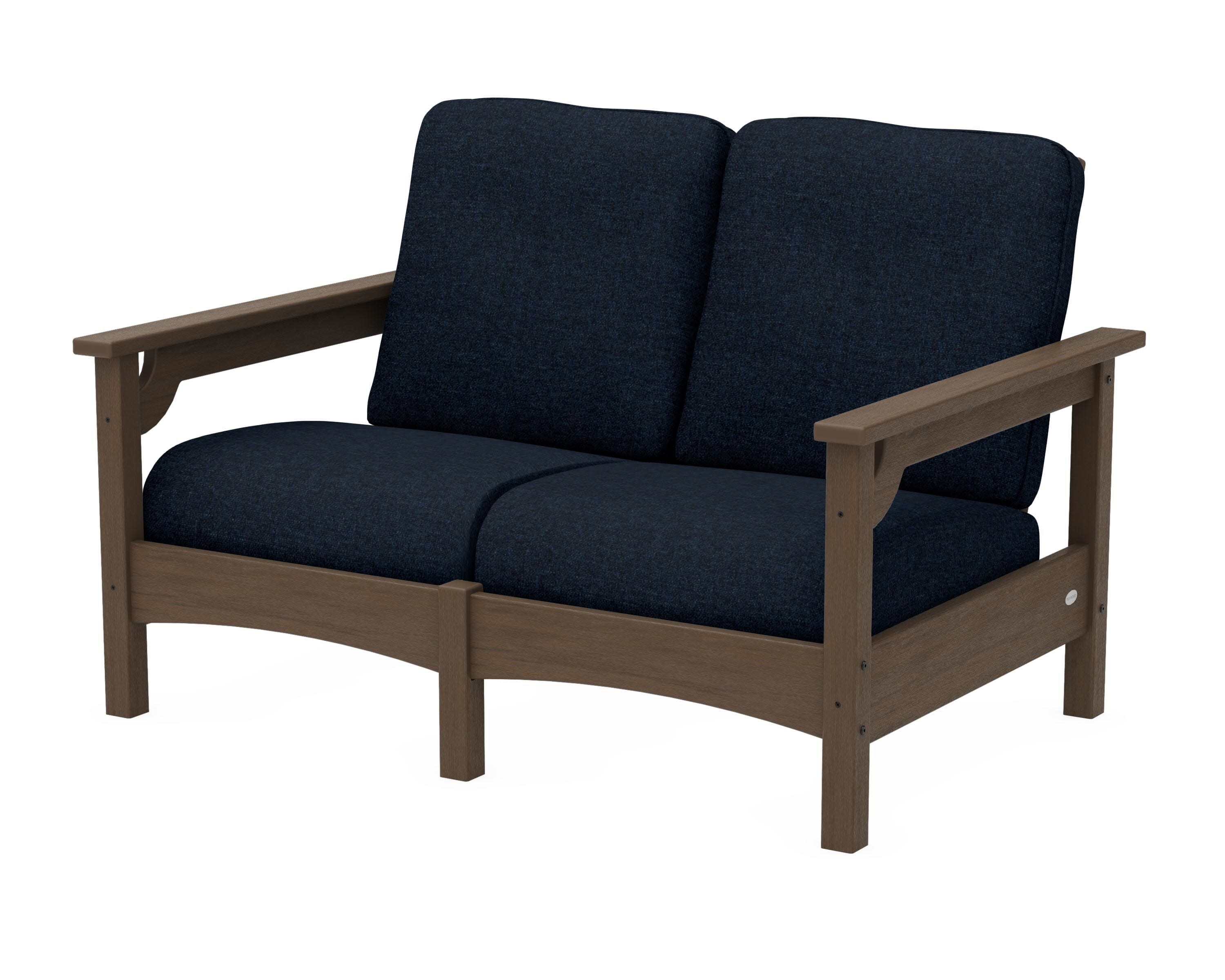 Club Loveseat in Kona / Marine Indigo