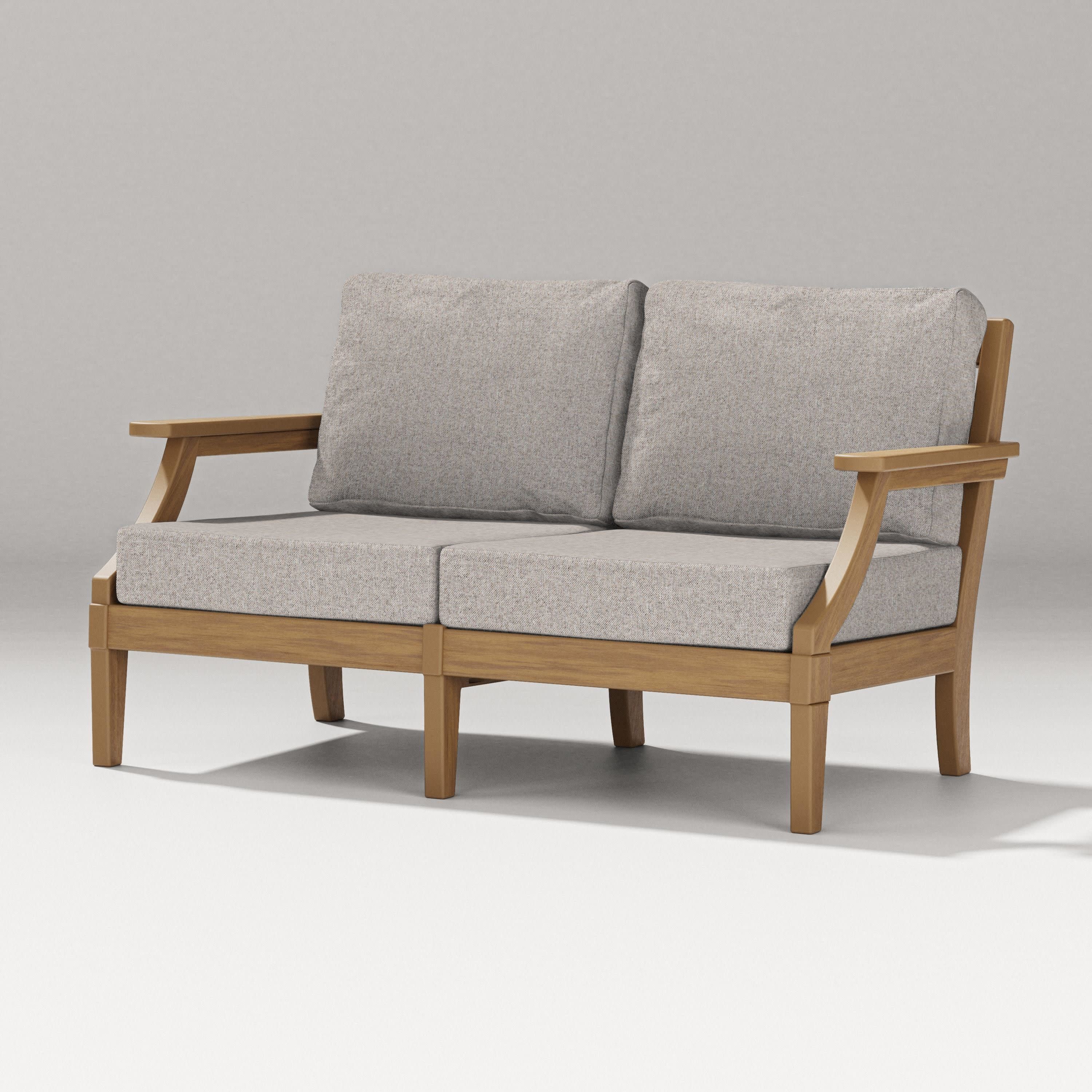 Estate Loveseat in Natural / Weathered Tweed