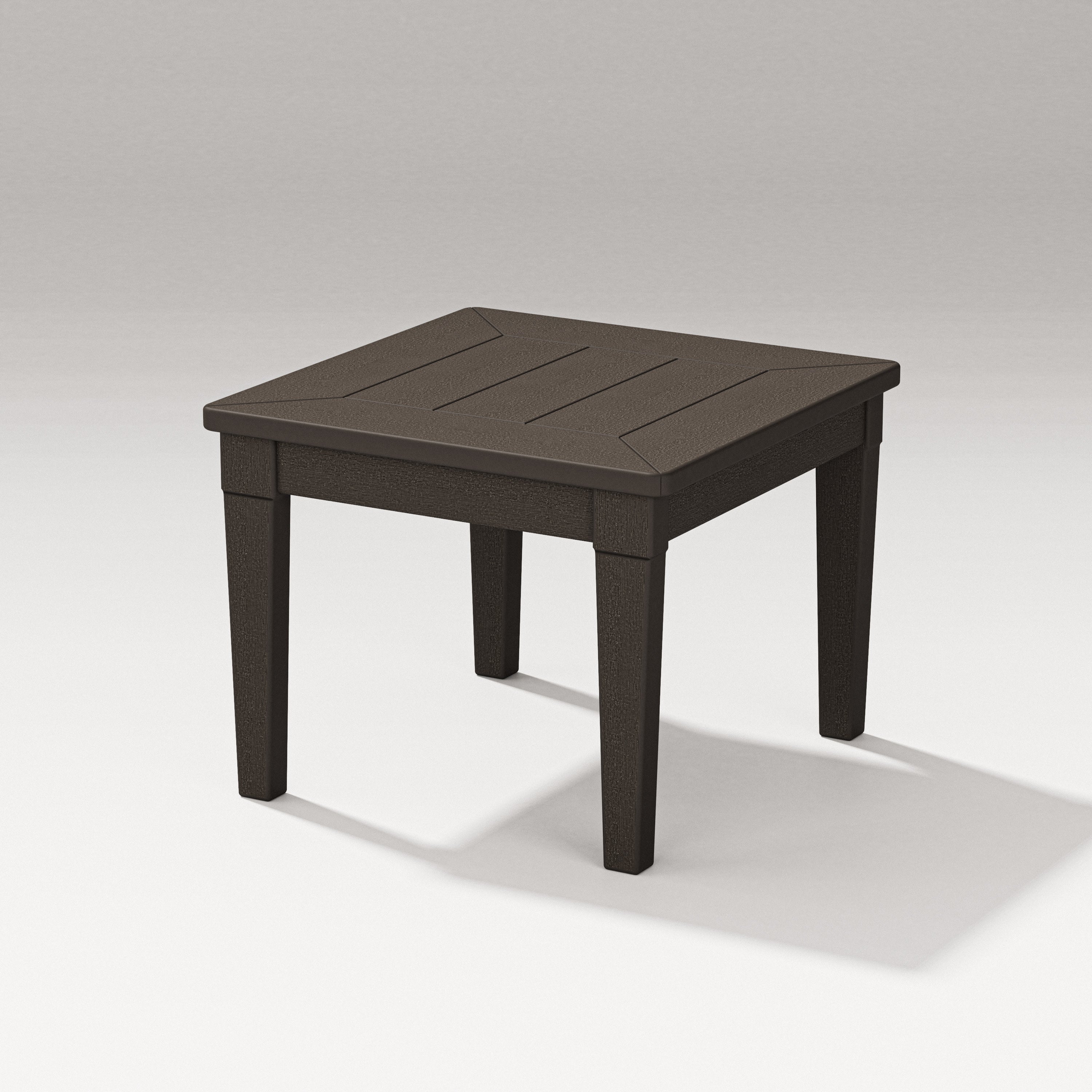 Estate End Table in Vintage Coffee
