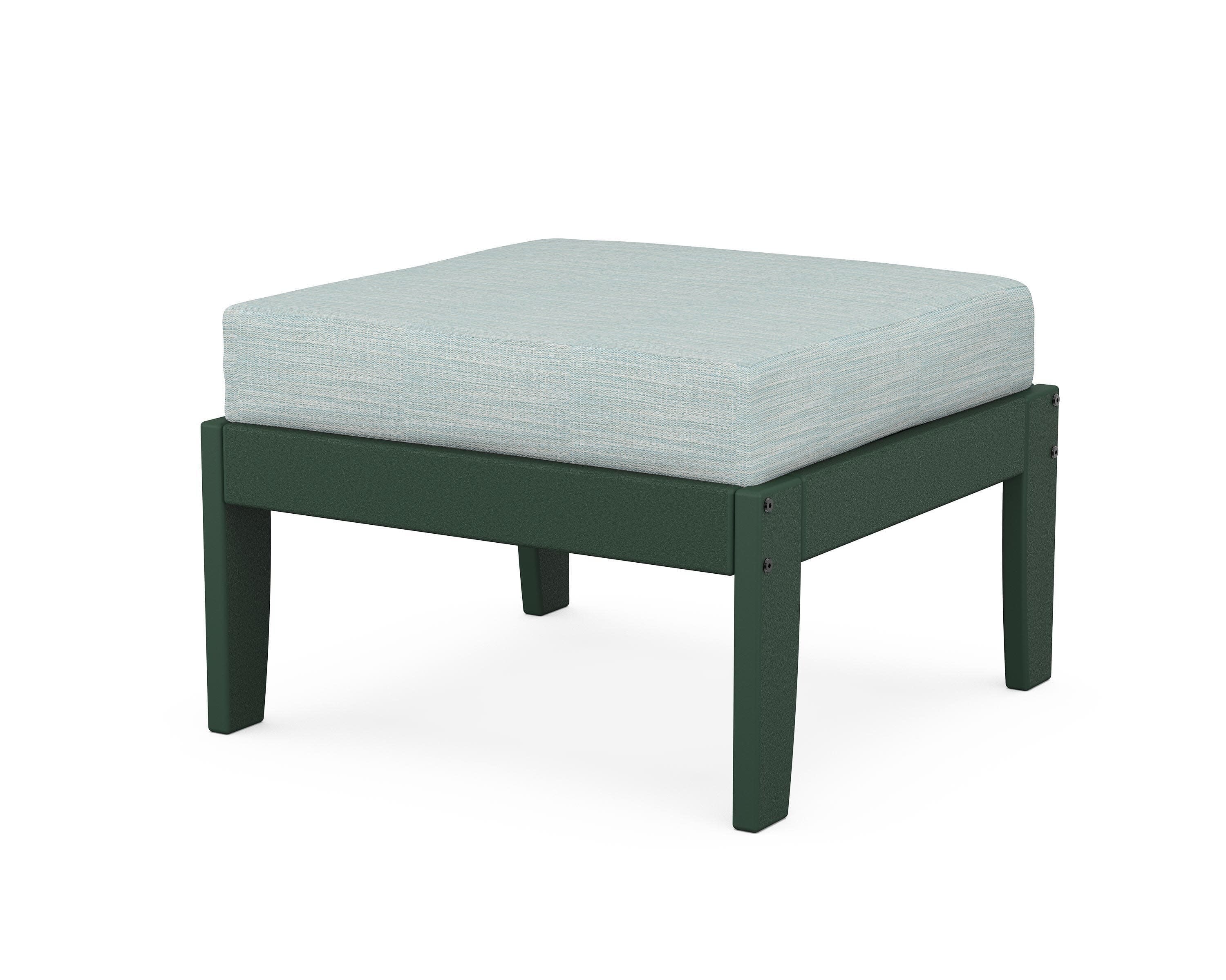 Modular Ottoman - Classic in Green / Soothe Mist
