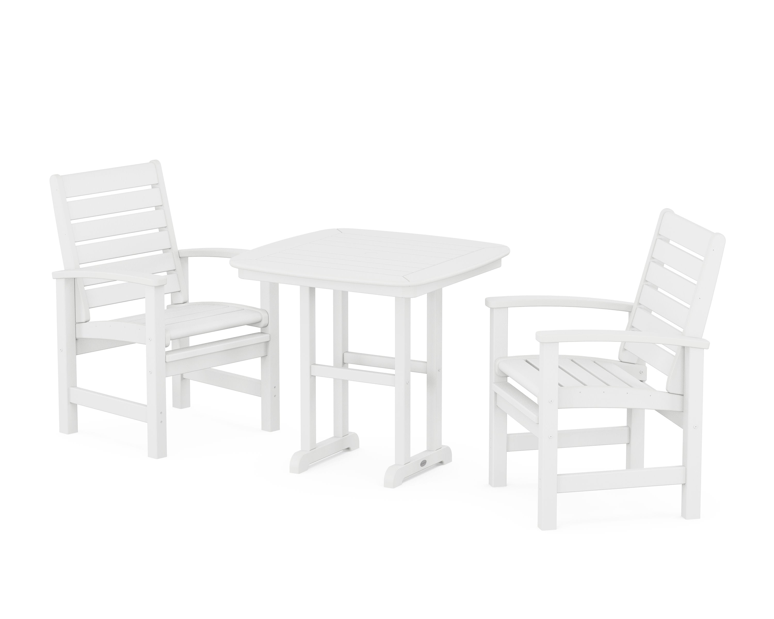 Signature 3-Piece Dining Set in White
