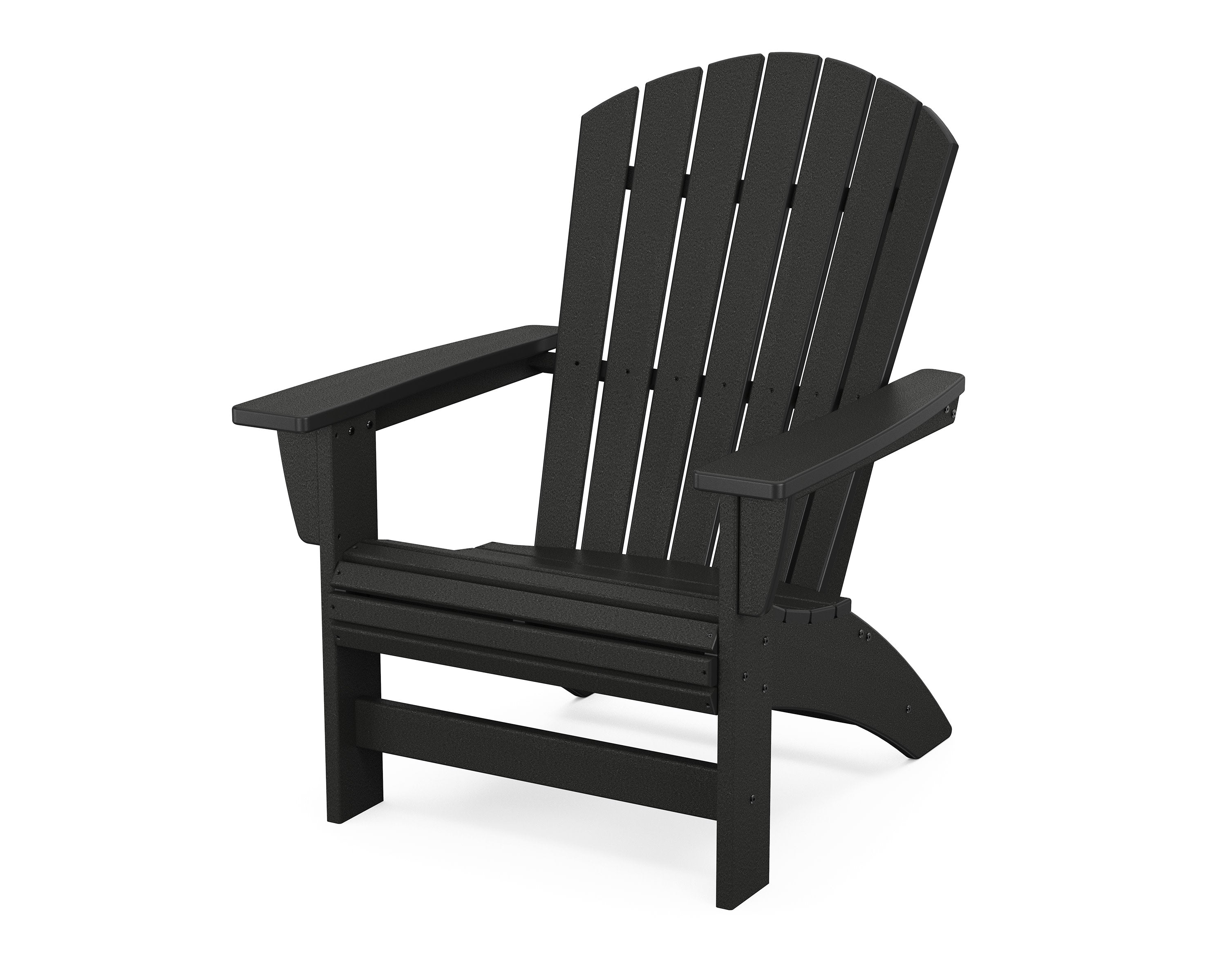 Nautical Grand Adirondack Chair in Black