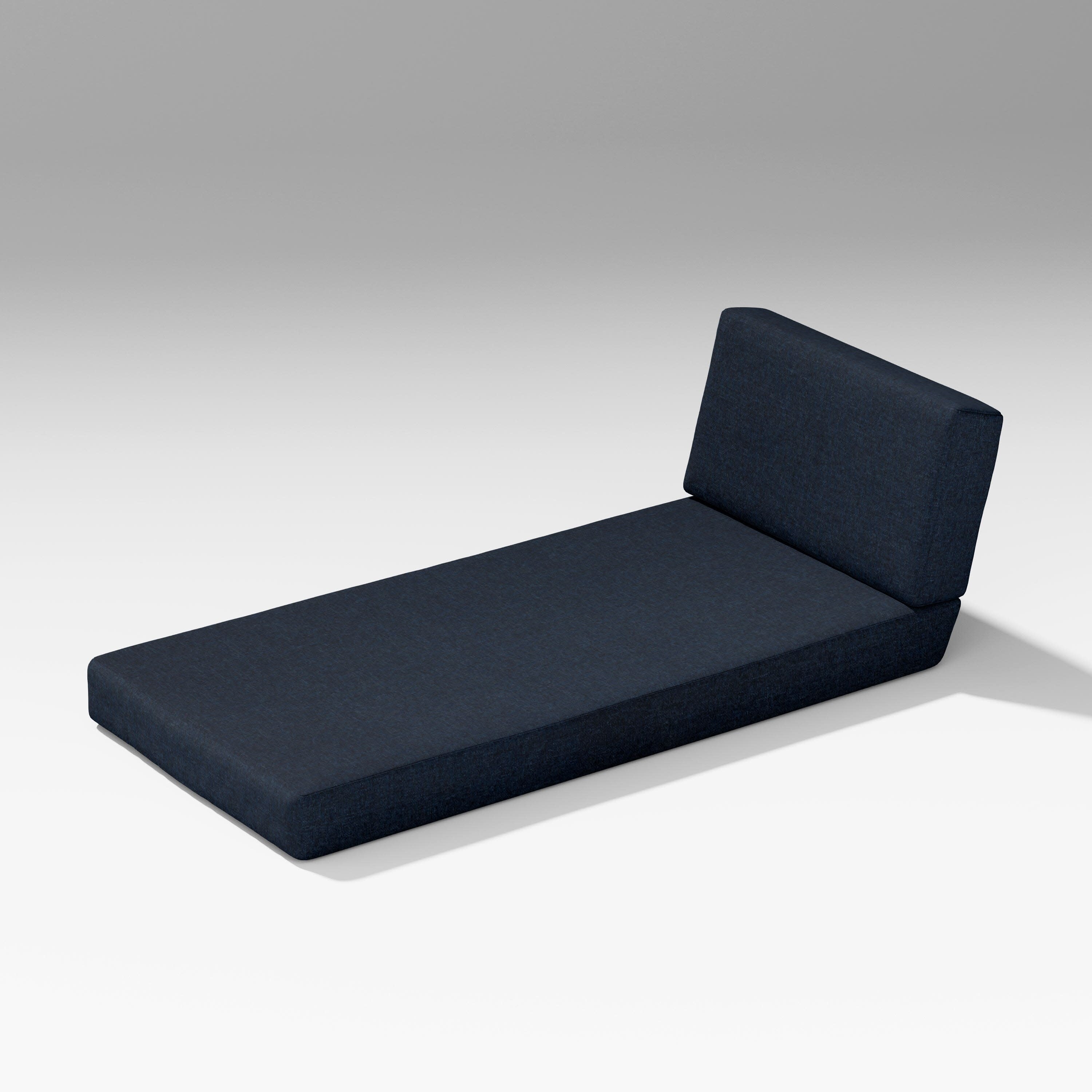 Latitude Modular Chaise Seat/Back Combo in Marine Indigo