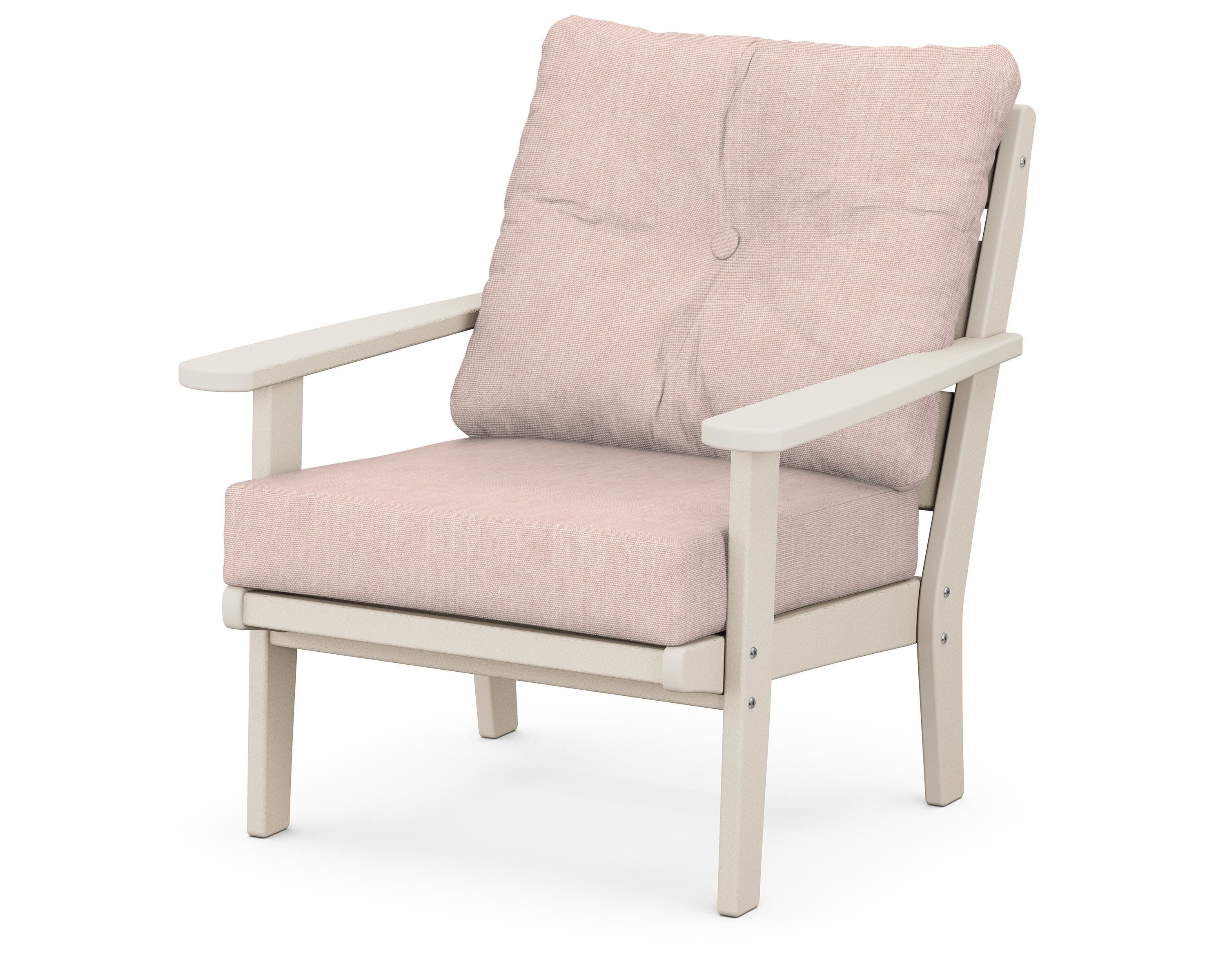 Lakeside Deep Seating Chair in Sand / Play Cameo