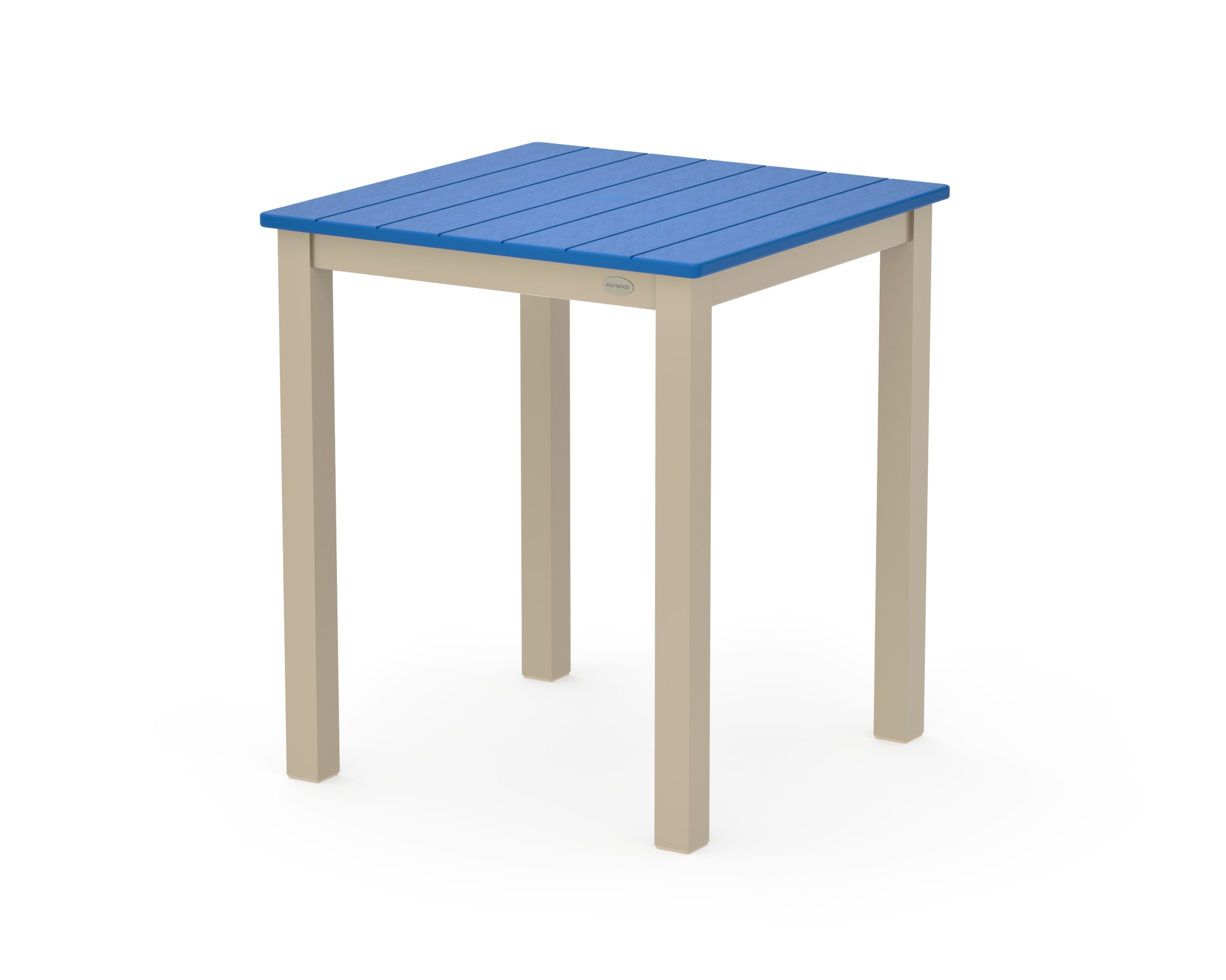 Main Street 26 x 26 Dining Table in Sand / Pacific Blue