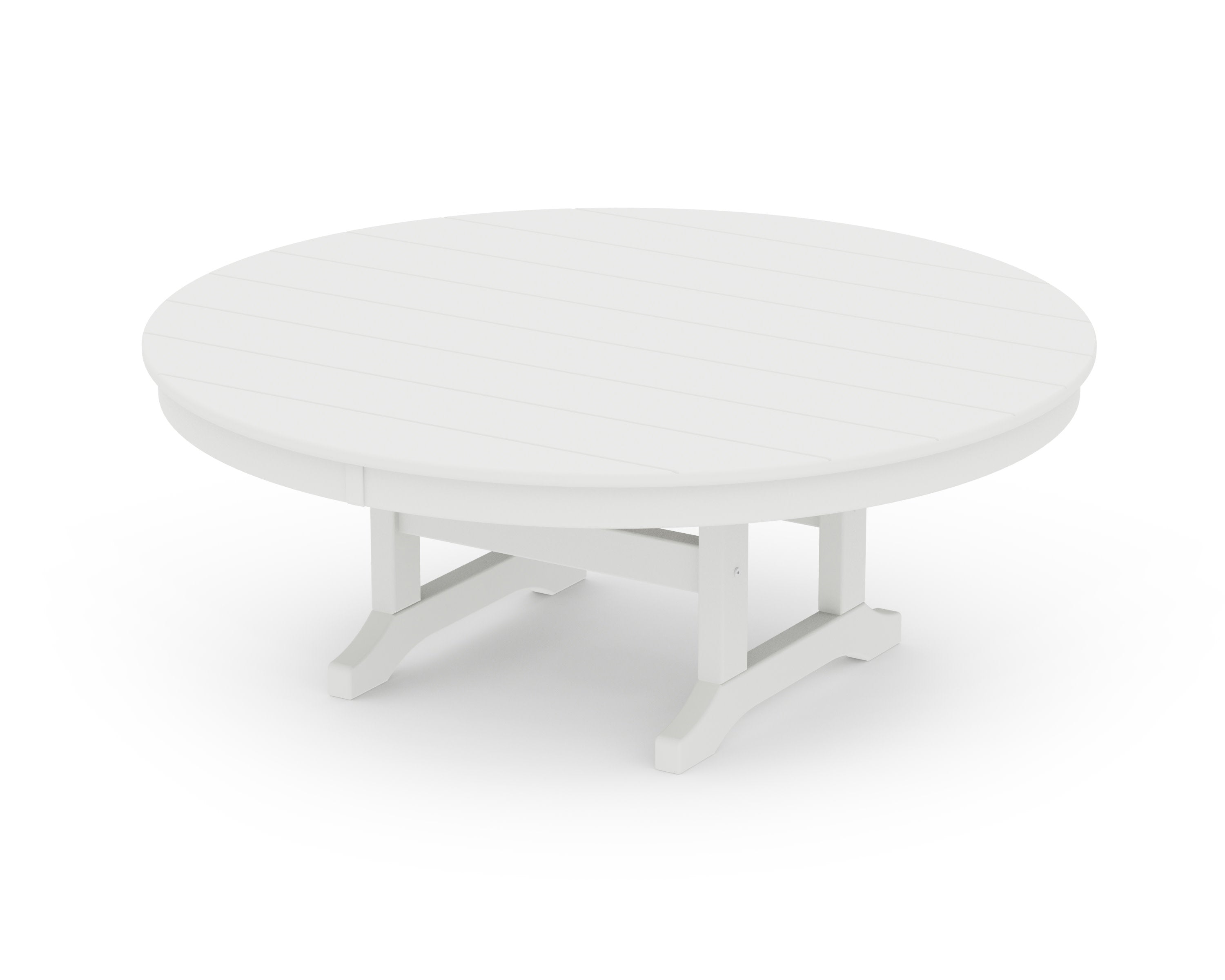 Round 48" Conversation Table in White