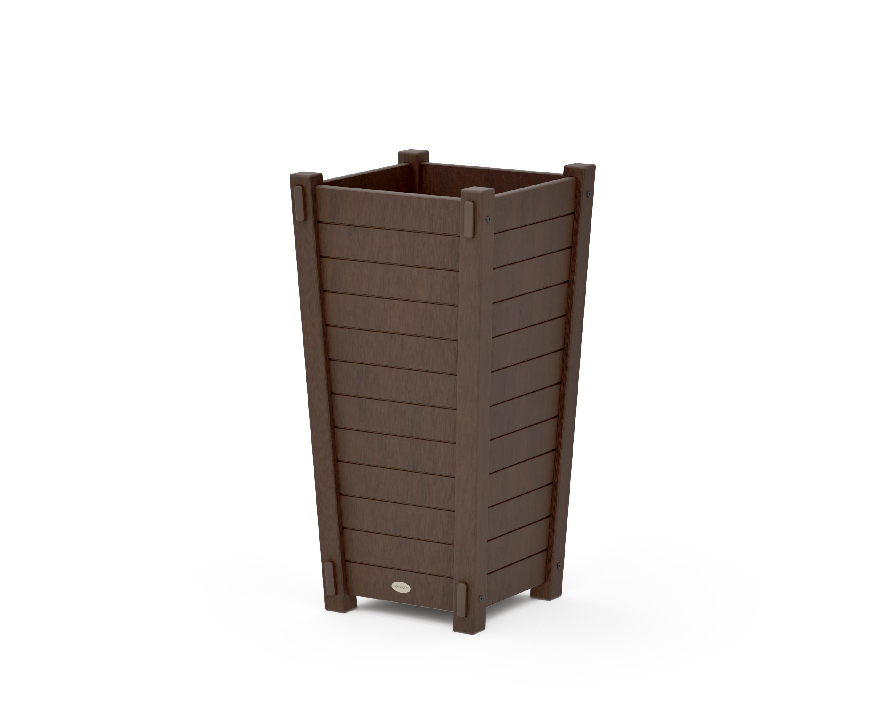 Nautical Tapered Square Planter Box in Kona
