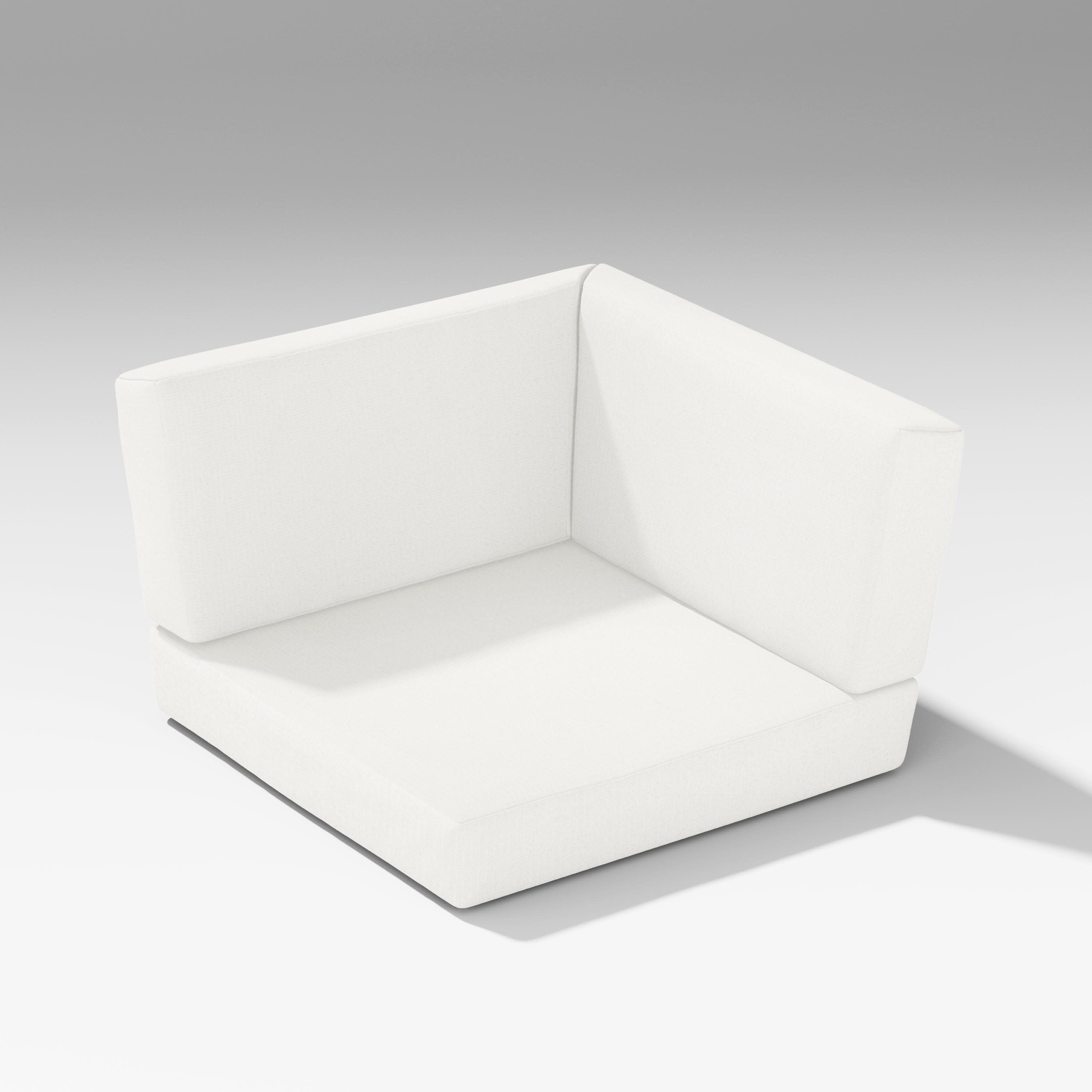Latitude Corner Seat Cushion in Natural Linen