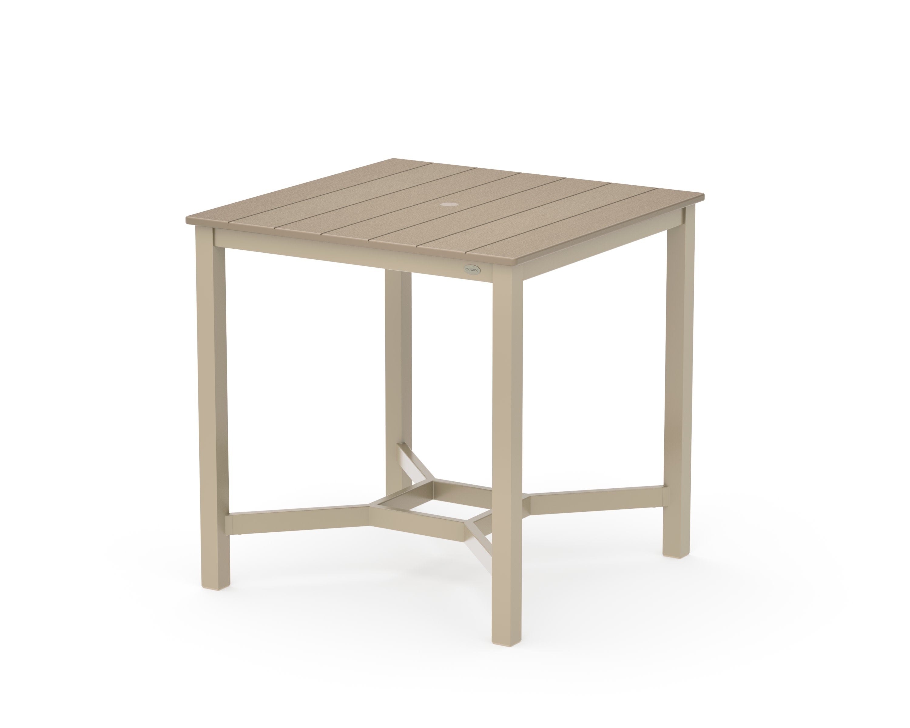 Main Street 36 x 36 Counter Table in Sand / Vintage Sahara