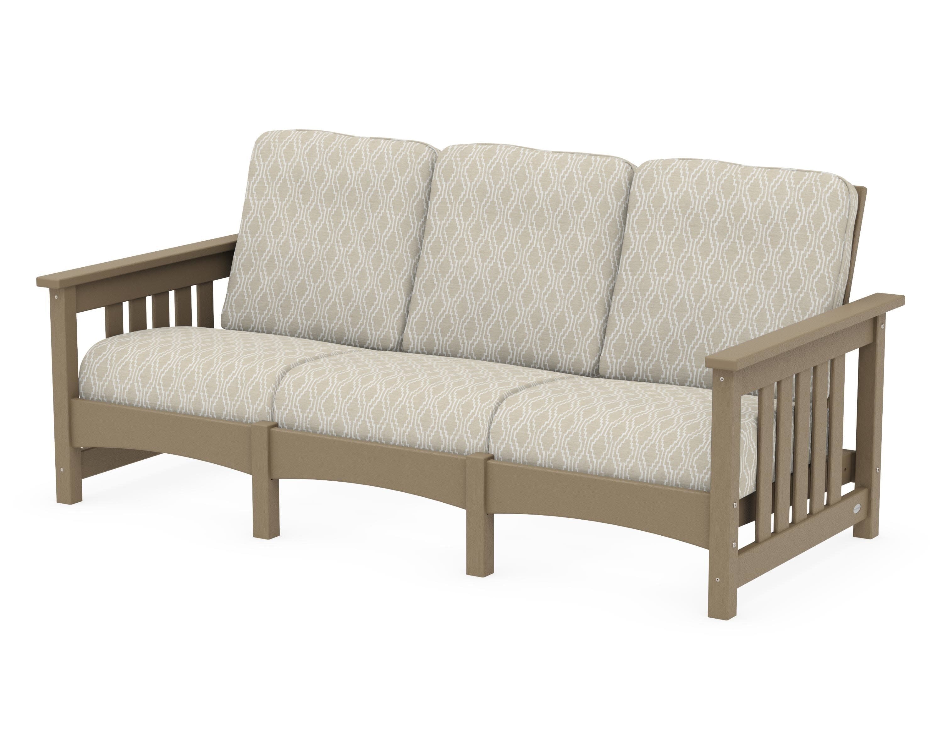 Club Mission Sofa in Vintage Sahara / Solve Linen