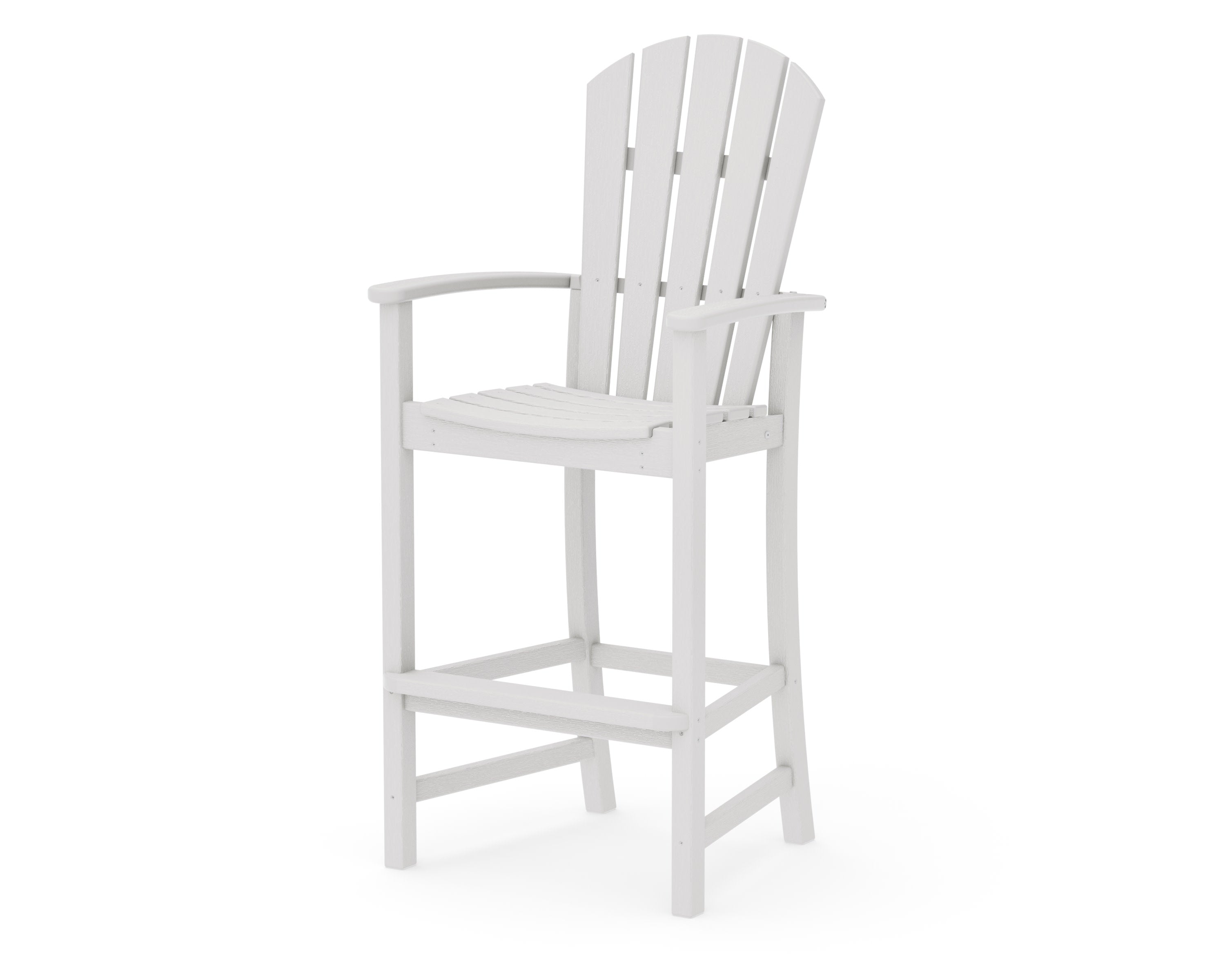 Palm Coast Bar Chair in Vintage White