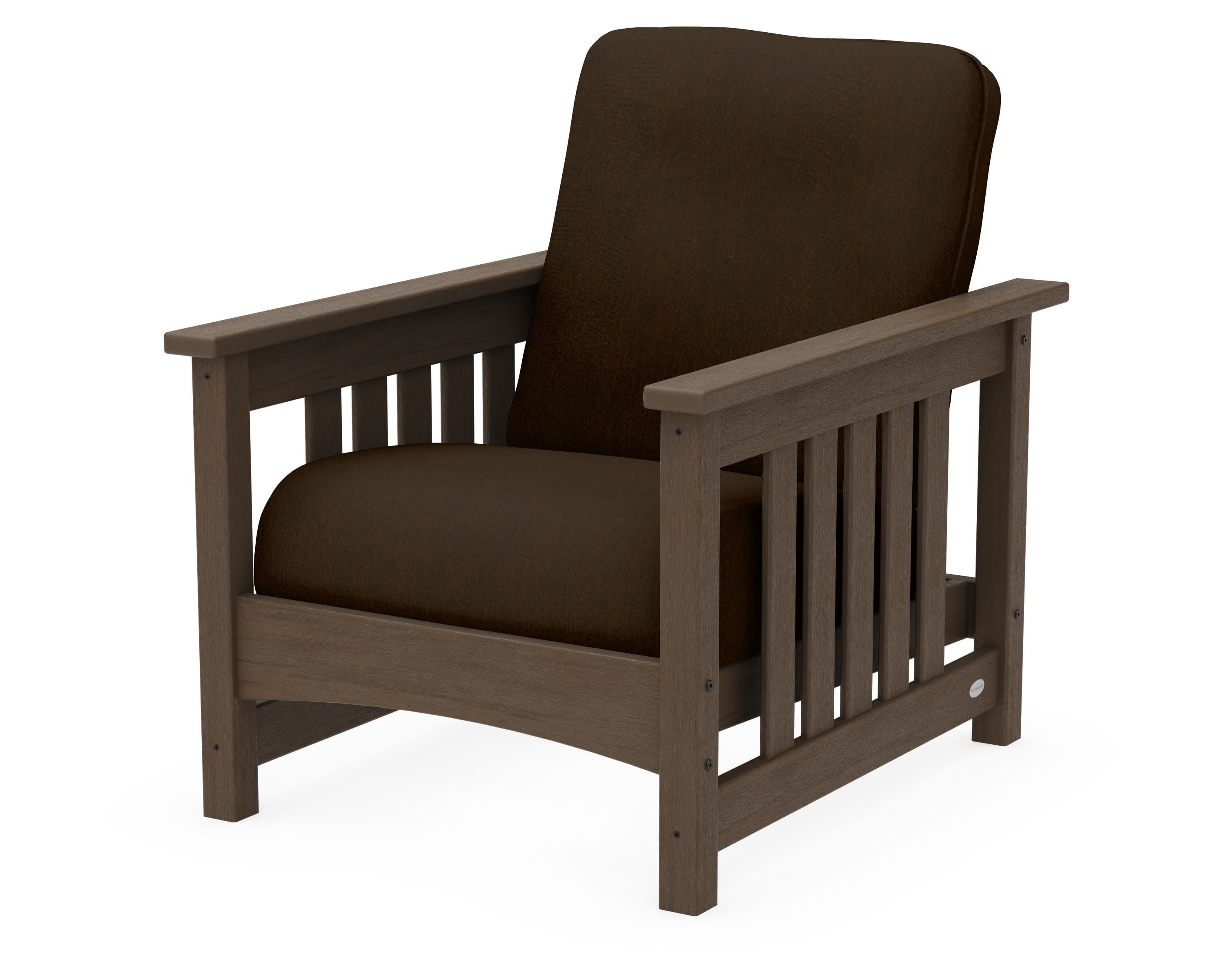 Club Mission Chair in Kona / Canvas Java
