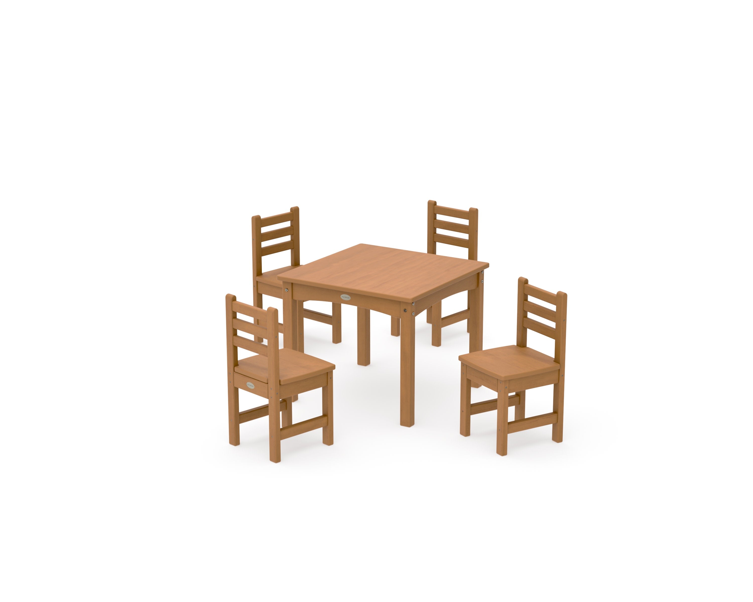 Lakeside Toddler 5-Piece Dining Set in Natural