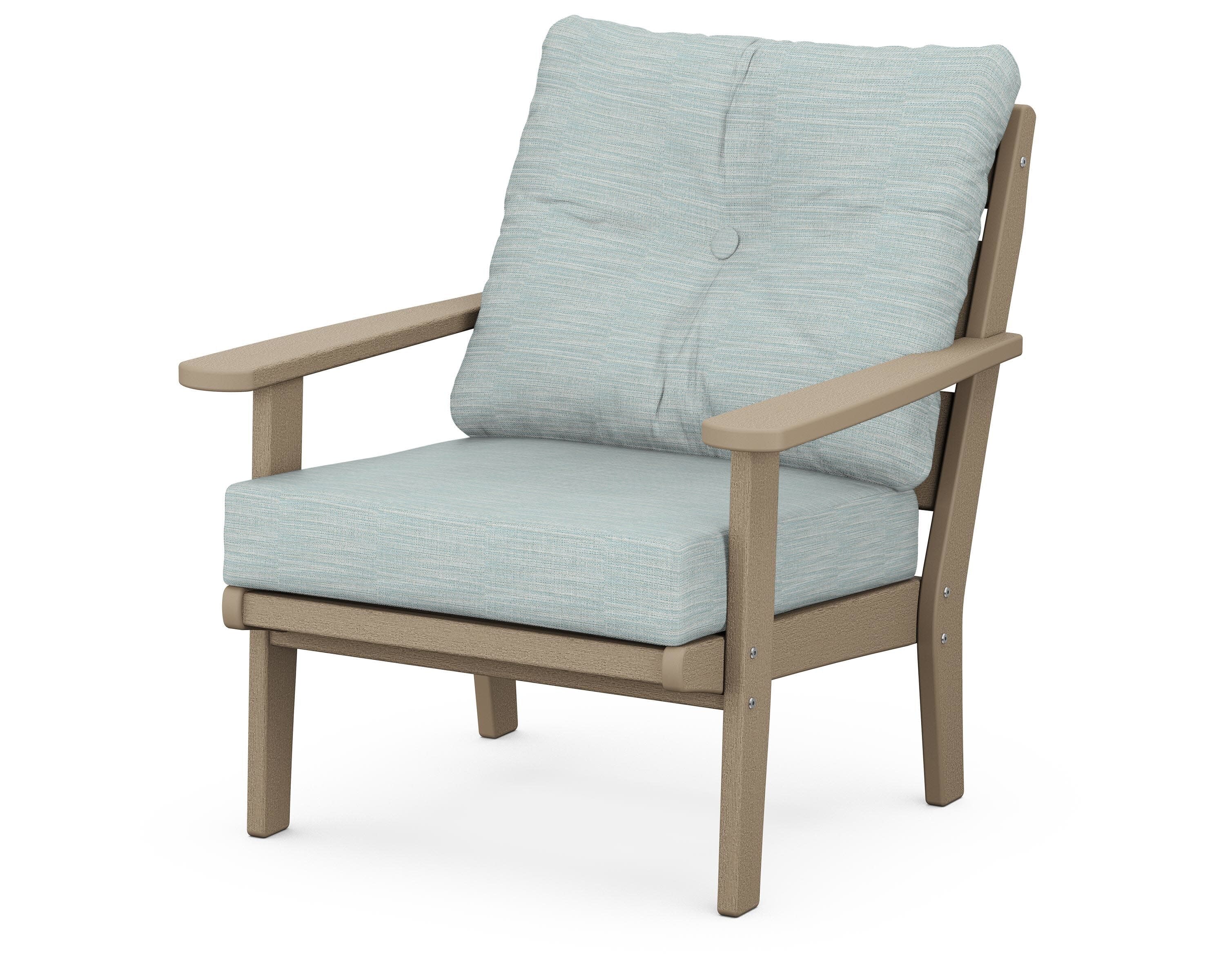 Lakeside Deep Seating Chair in Vintage Sahara / Soothe Mist